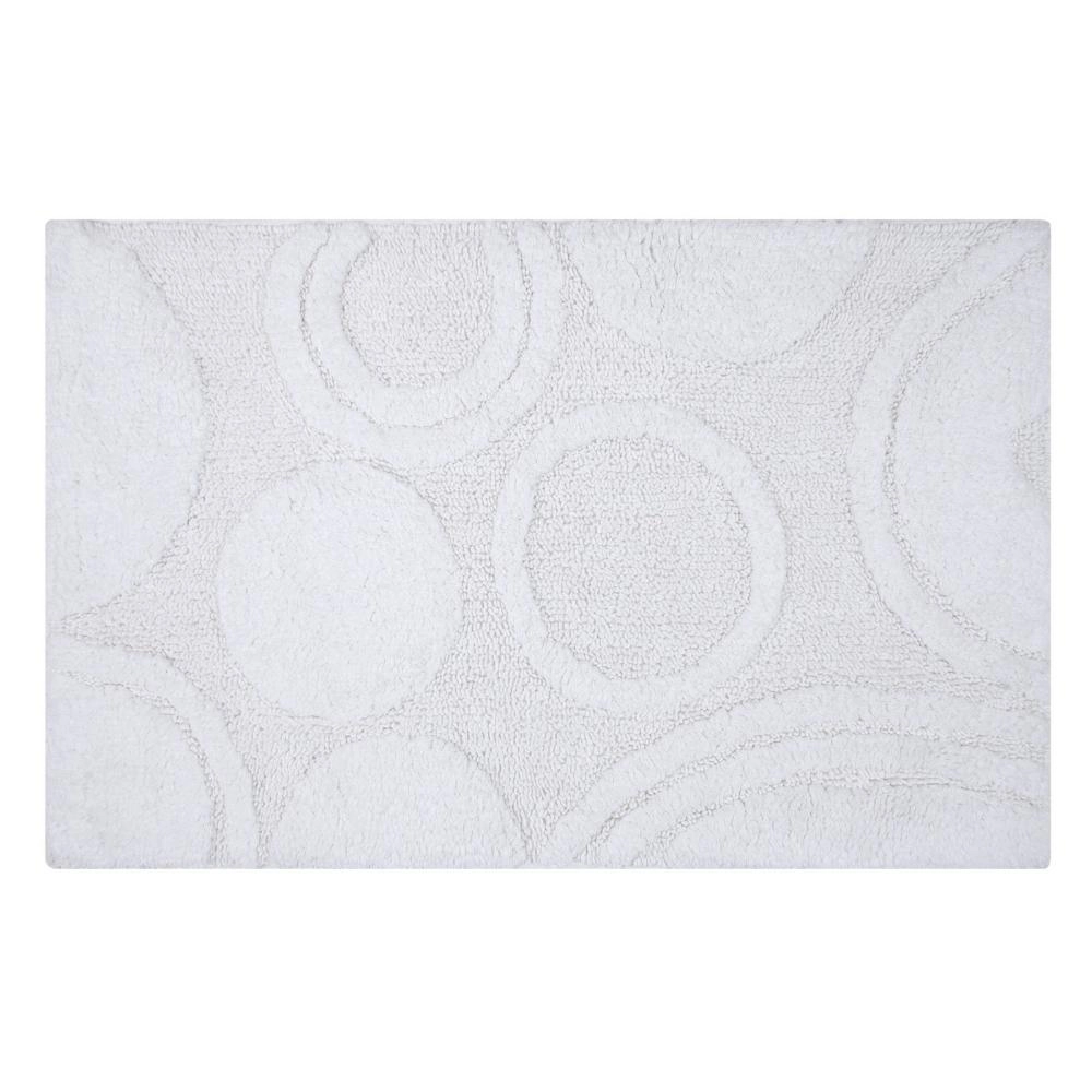 Orbit Bath Rug 220 GSF Soft Plush Cotton Non Skid Back By Knightsbridge