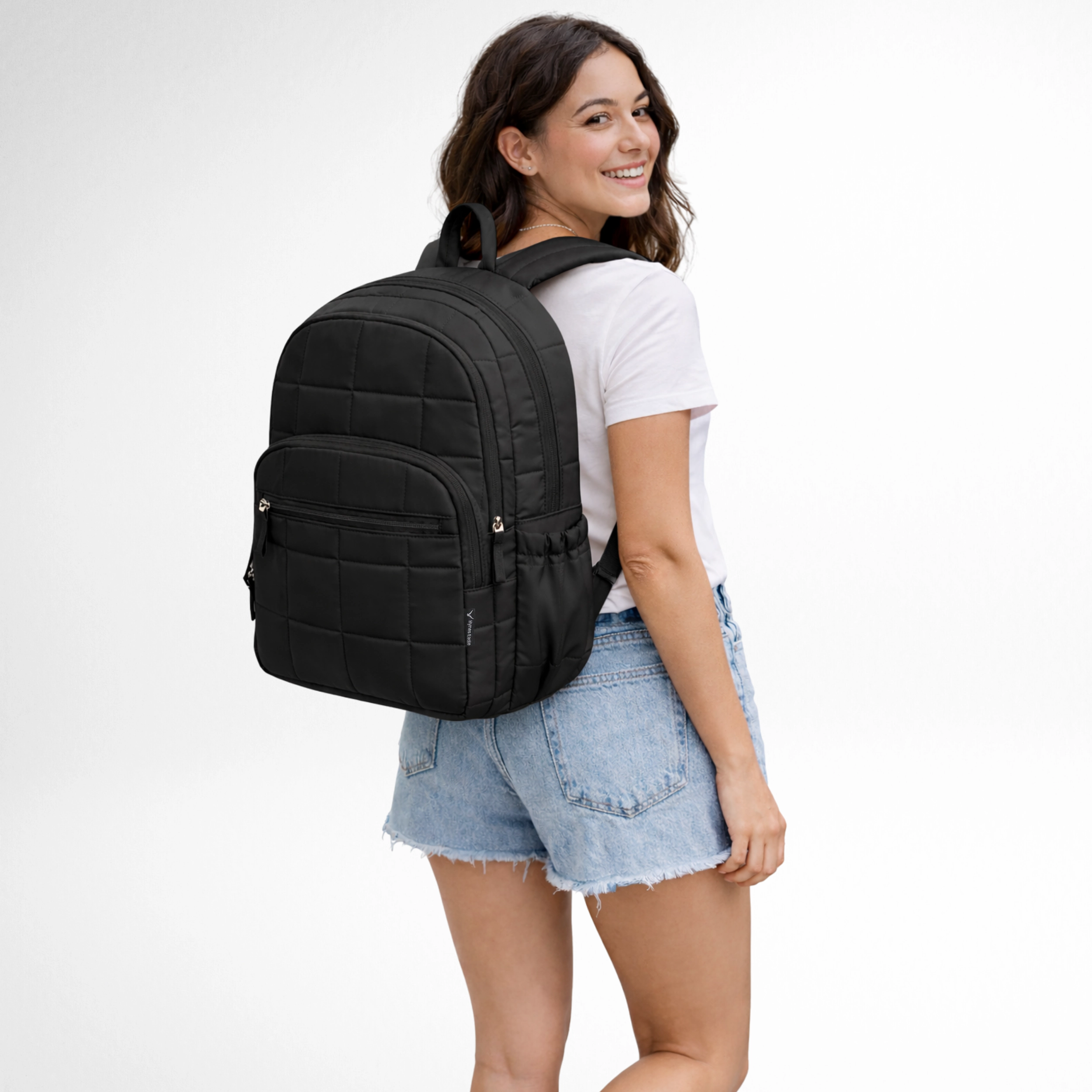 Hynes Eagle Women's Classic Panel Laptop Backpack