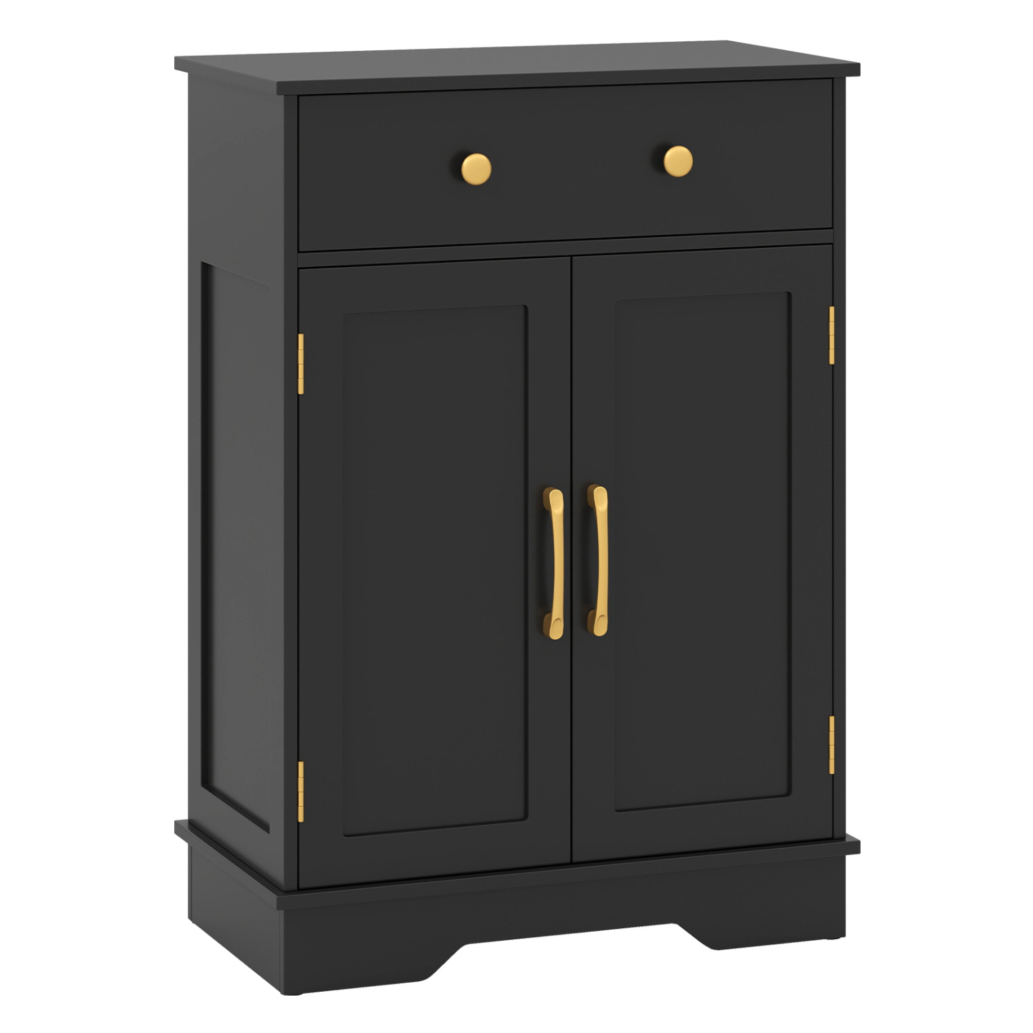 SlickBlue Freestanding Bathroom Cabinet with Drawer and Shelf