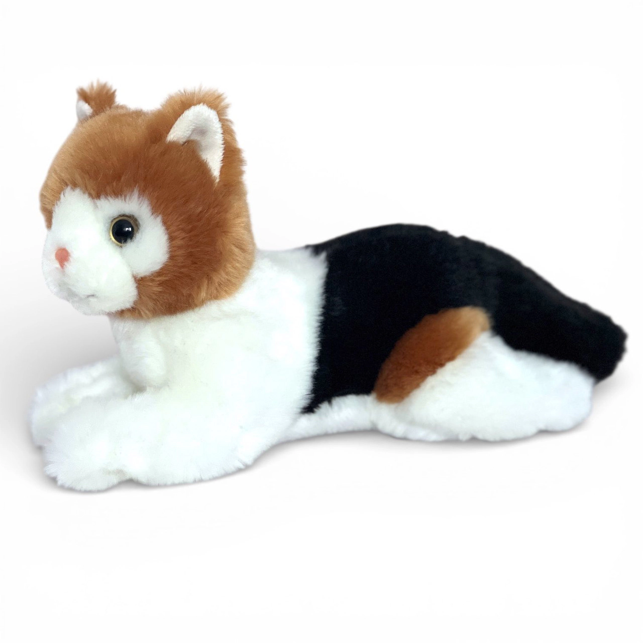 Auswella® Plush Doodle Calico Kitten – 10 Inch Soft Stuffed Cat Plush
