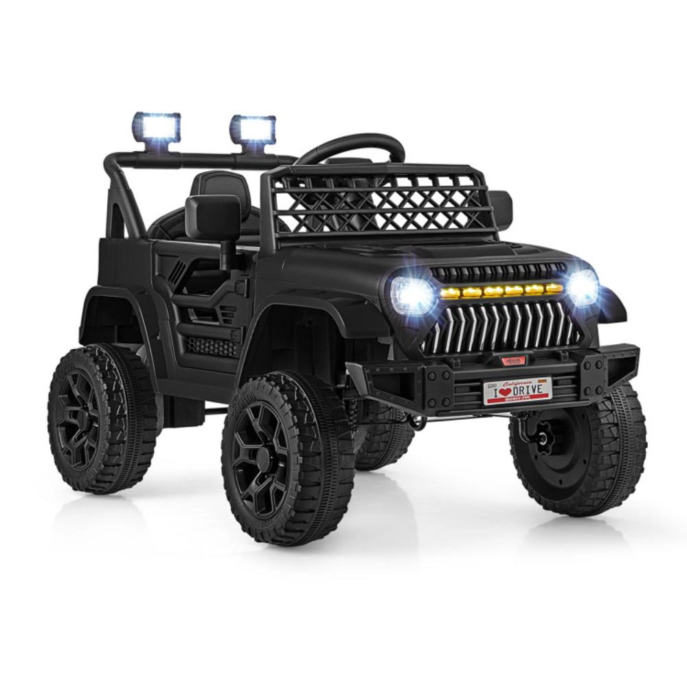 Hivvago 12V Kids Ride on Truck Car with Parental Remote and Music Player