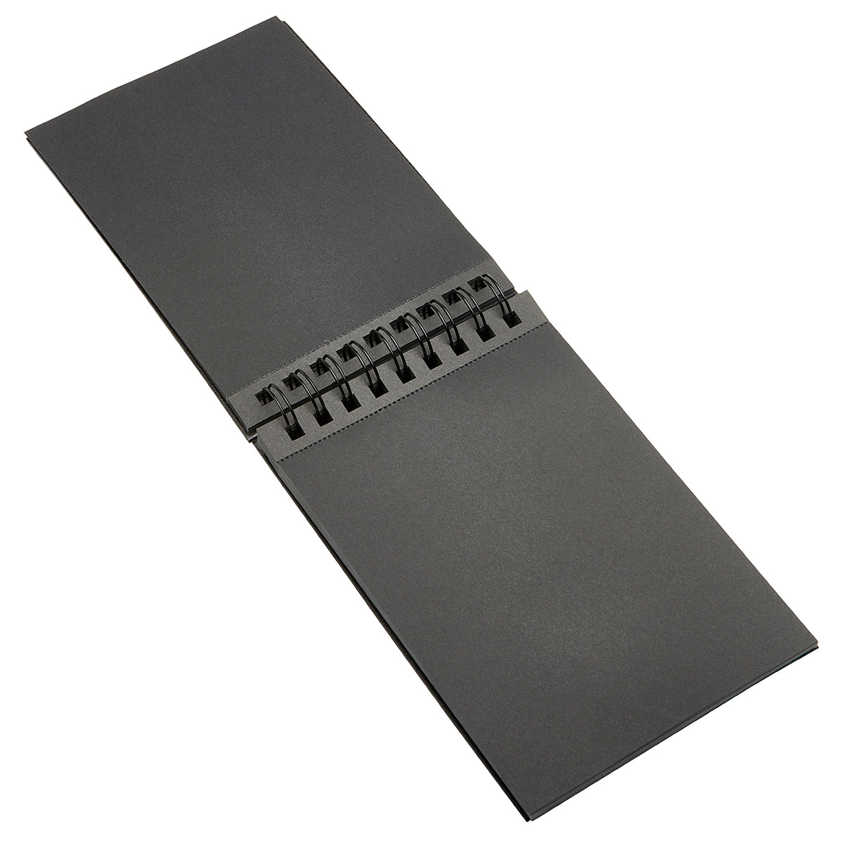 KINGART Black Paper Sketchbook 5 x 7.5 in, 75 Sheets