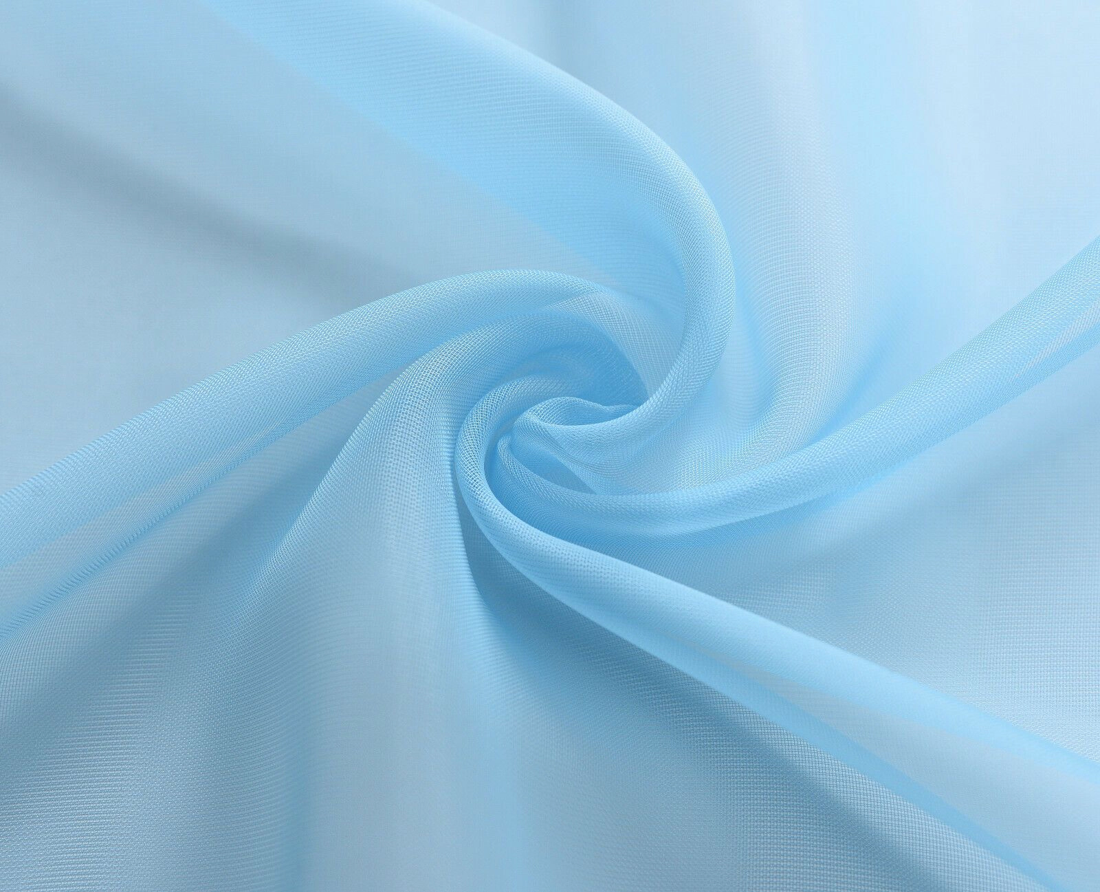 Designer Sheer Voile Rod Pocket Curtains For Small Windows