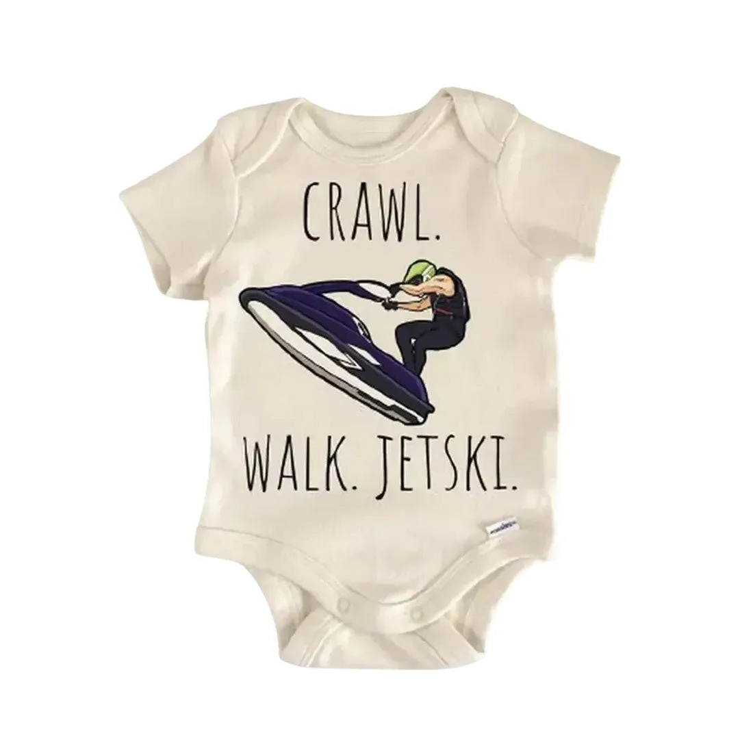 NOFO VIBES Unisex Jet Ski Water Sports Newborn Baby Bodysuit