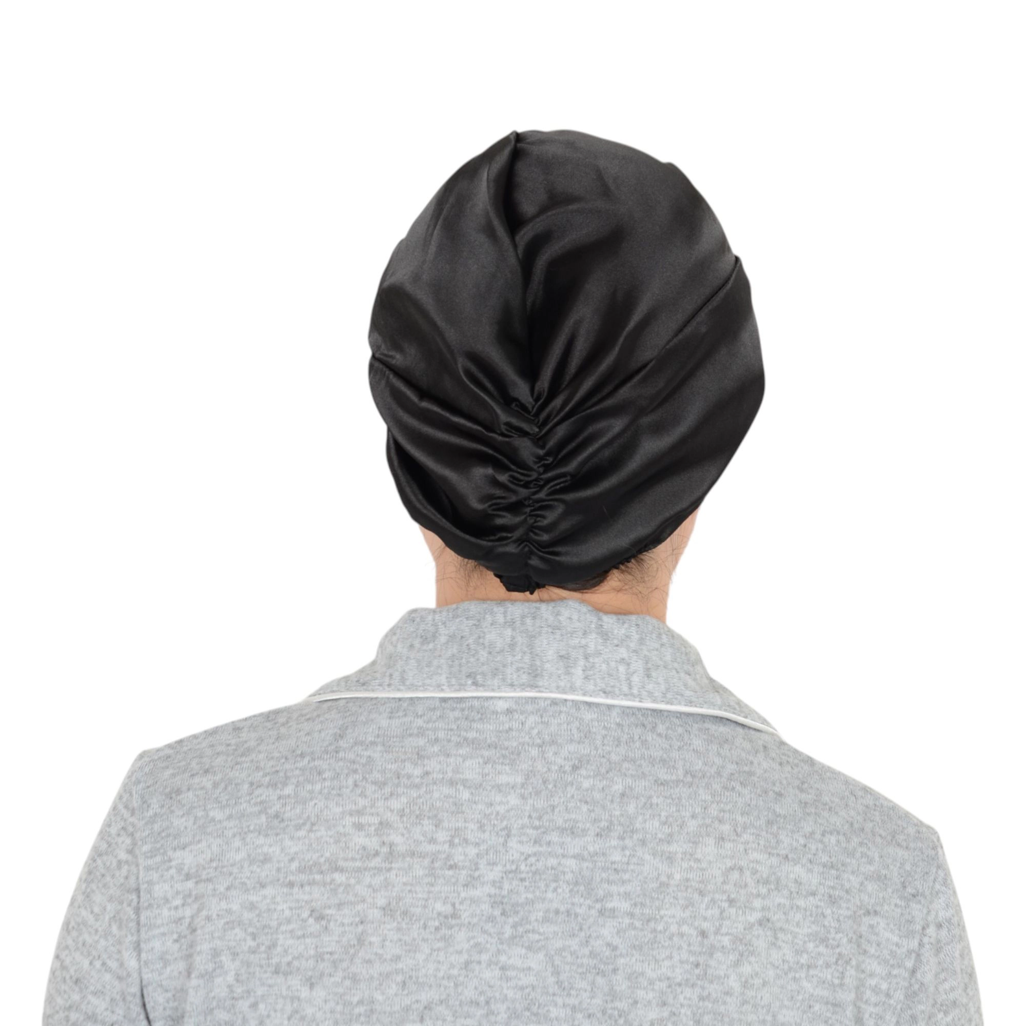 Anna-Kaci Women Bonnet for Sleeping Satin Lined Hair Twist Elastic Band Cap