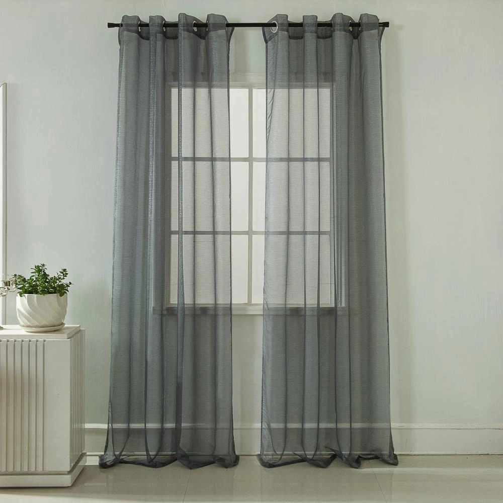 Ramallah Lonnie Grommet Curtain Panel - 54x90