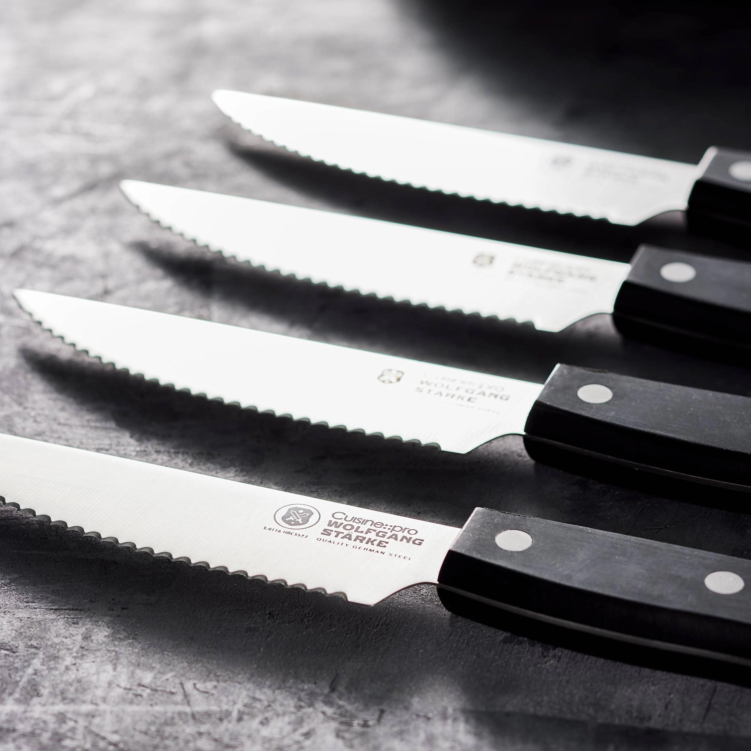 Cuisine::pro® WOLFGANG STARKE Steak Knife Set Of 4