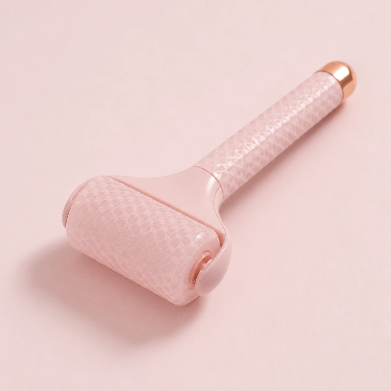 Pursonic Women's Cooling Ice Facial Massage Roller with Extra Large Gel Roller Head for Skin Refresh & Depuffing
