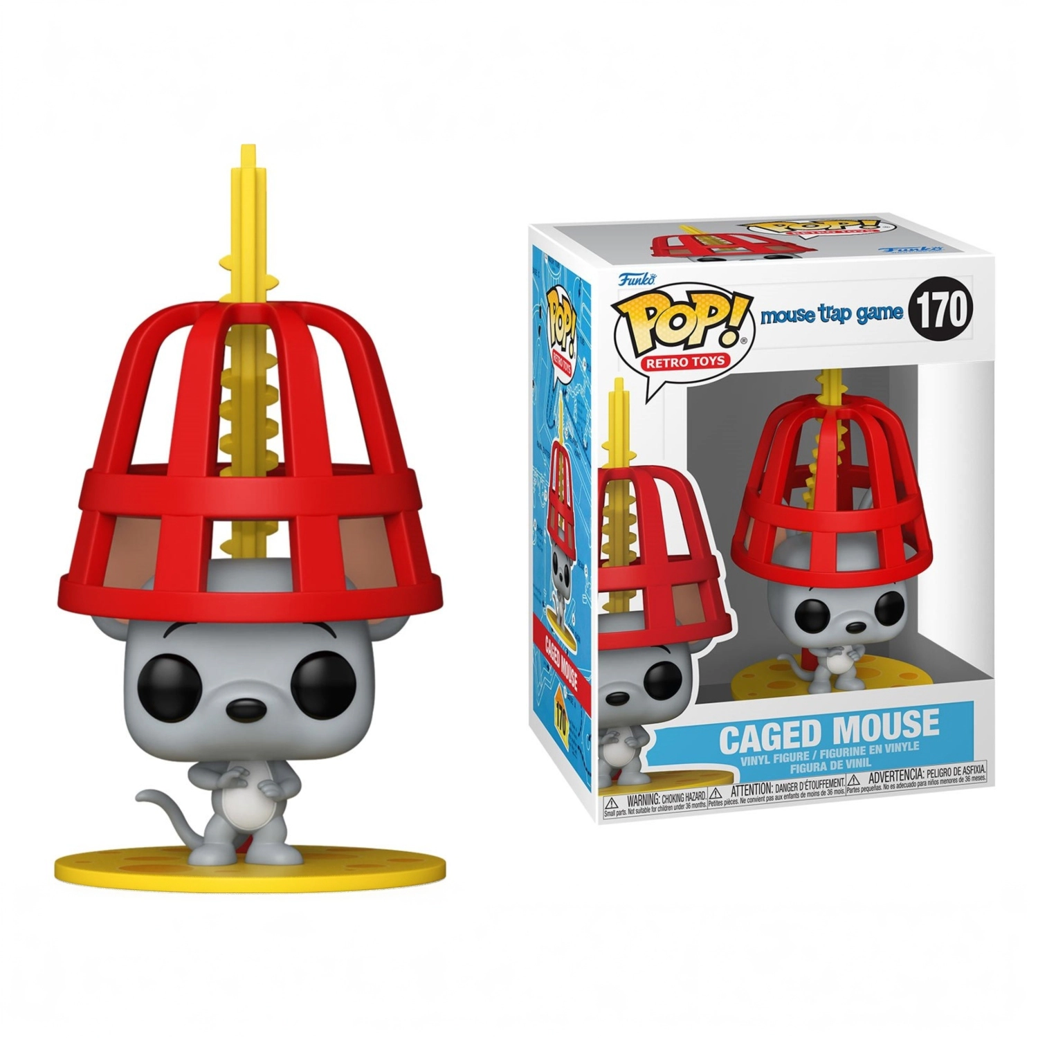 Funko Pop! Mouse Trap: Caged Mouse #170