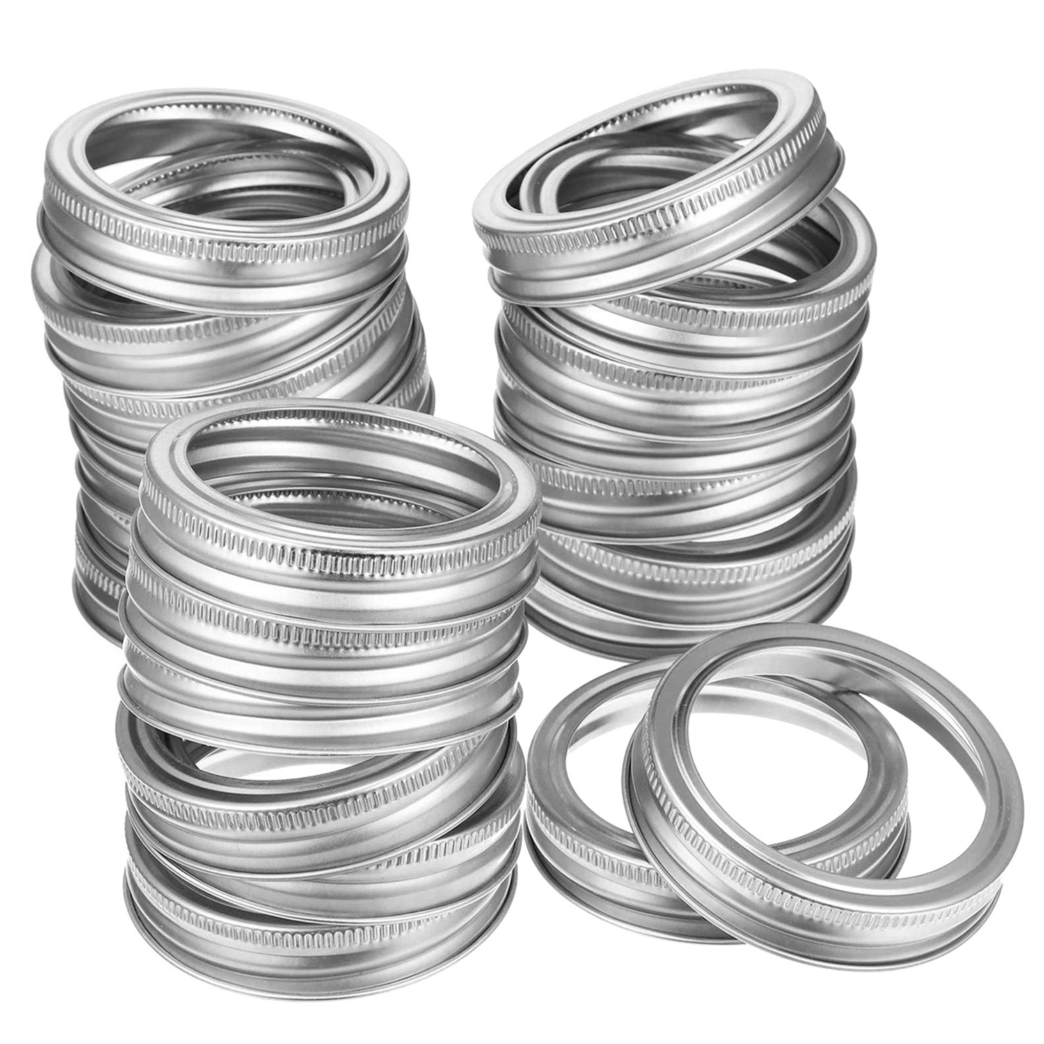 GBruno Split-Type Metal Canning Jar Rings, 24-Pack