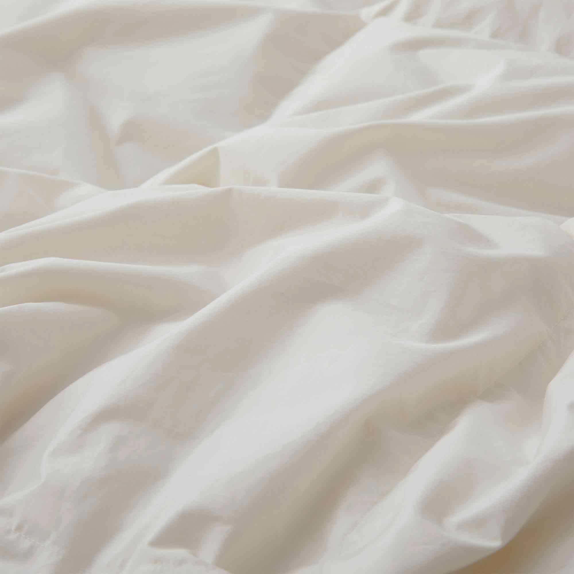 Puredown Selected All Season Down Comforter with 100% Organic Cotton Shell
