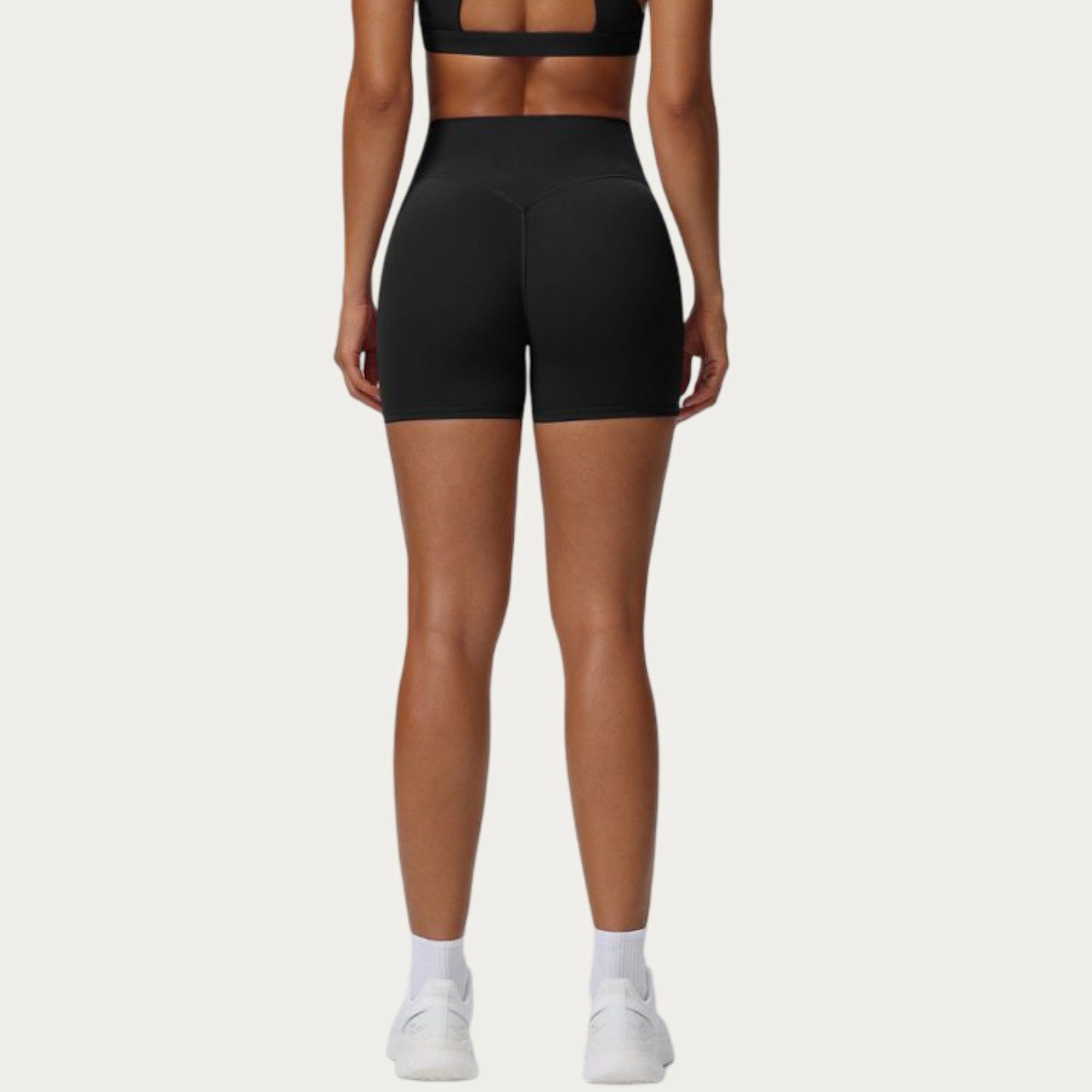 Anna-Kaci Women's High Waist Biker Shorts with Smooth Stretch Knit Fabric