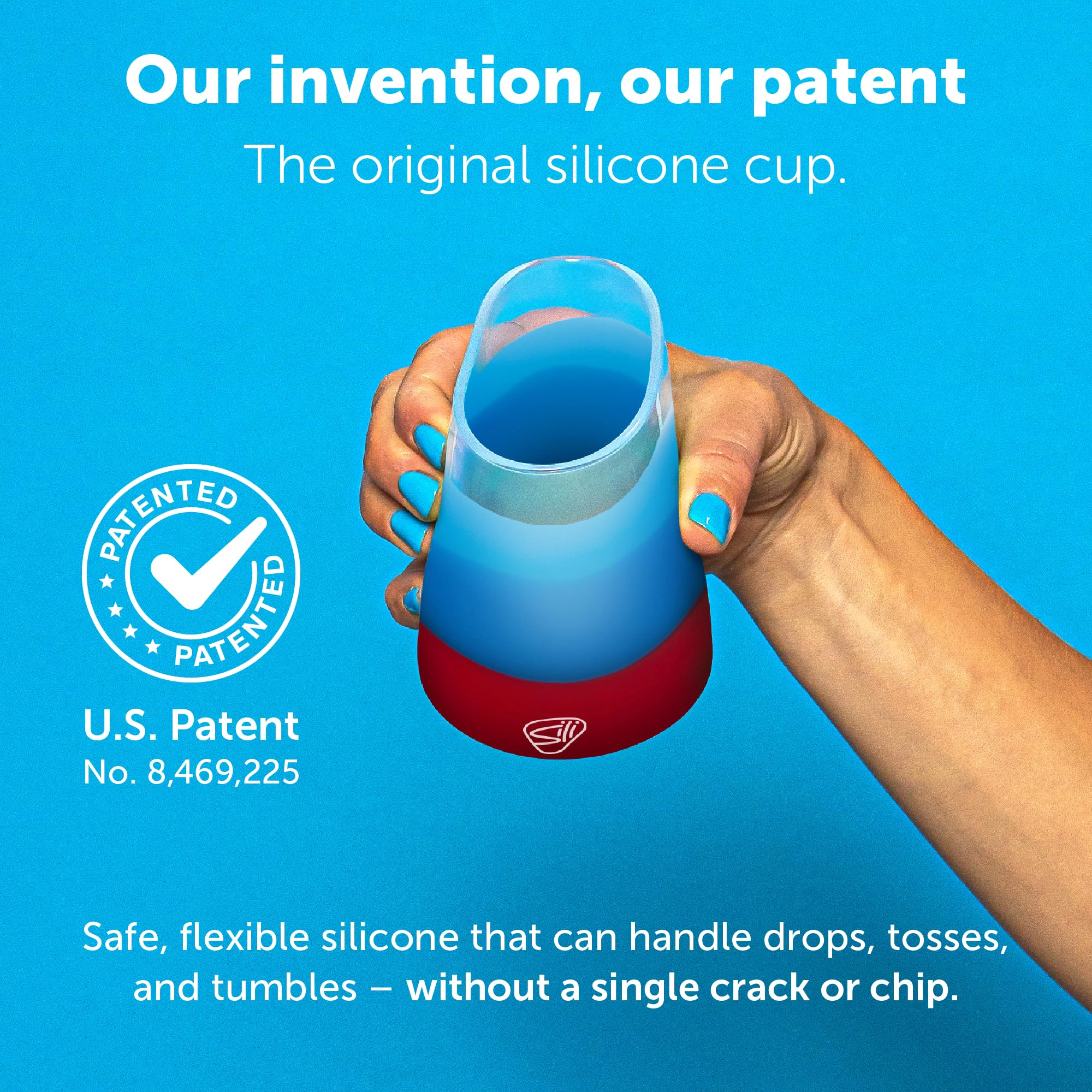 Silipint Silicone 12 oz Rocks Glass