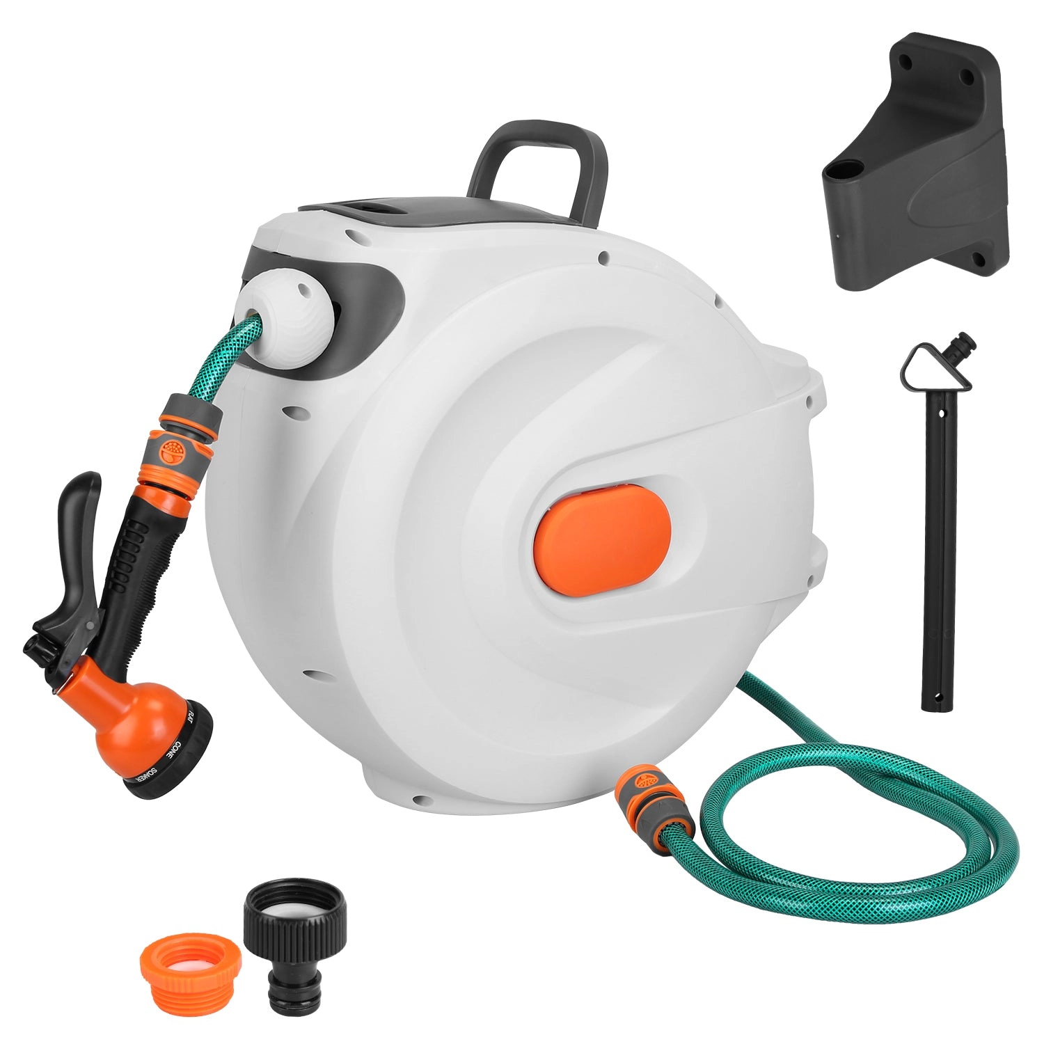 IMounTEK Unisex Retractable Garden Hose Reel