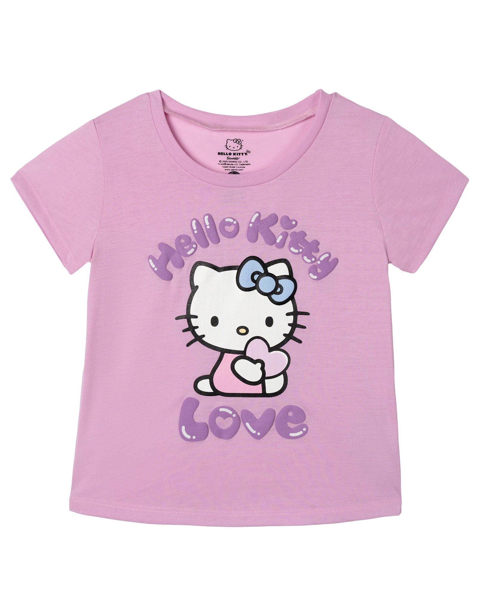 Hello Kitty Girls' 2-Piece T-Shirt and Bike Shorts Set