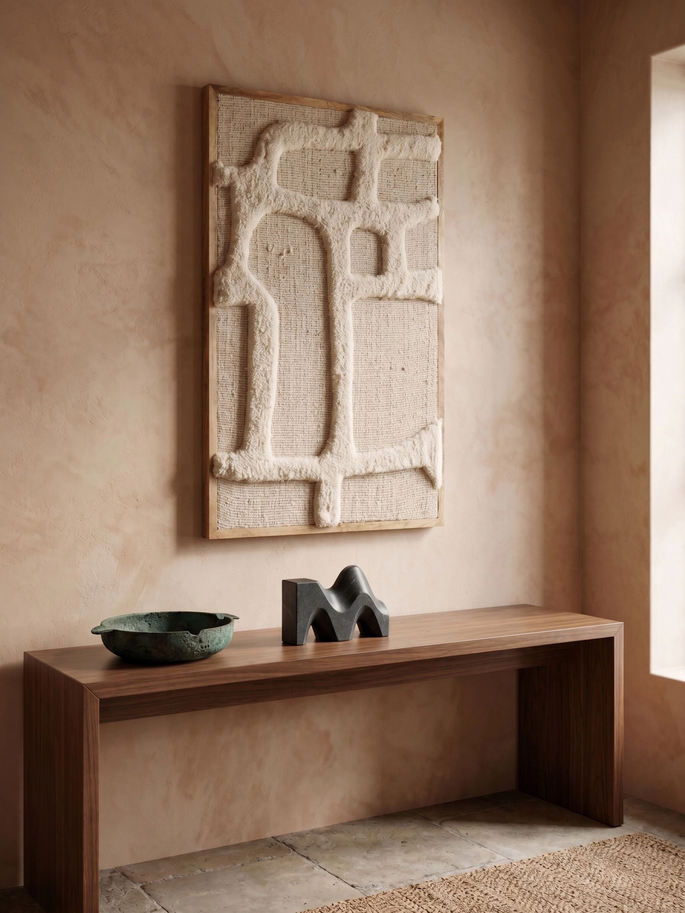 GAURI KOHLI Lofoten Rune Tufted Wall Art