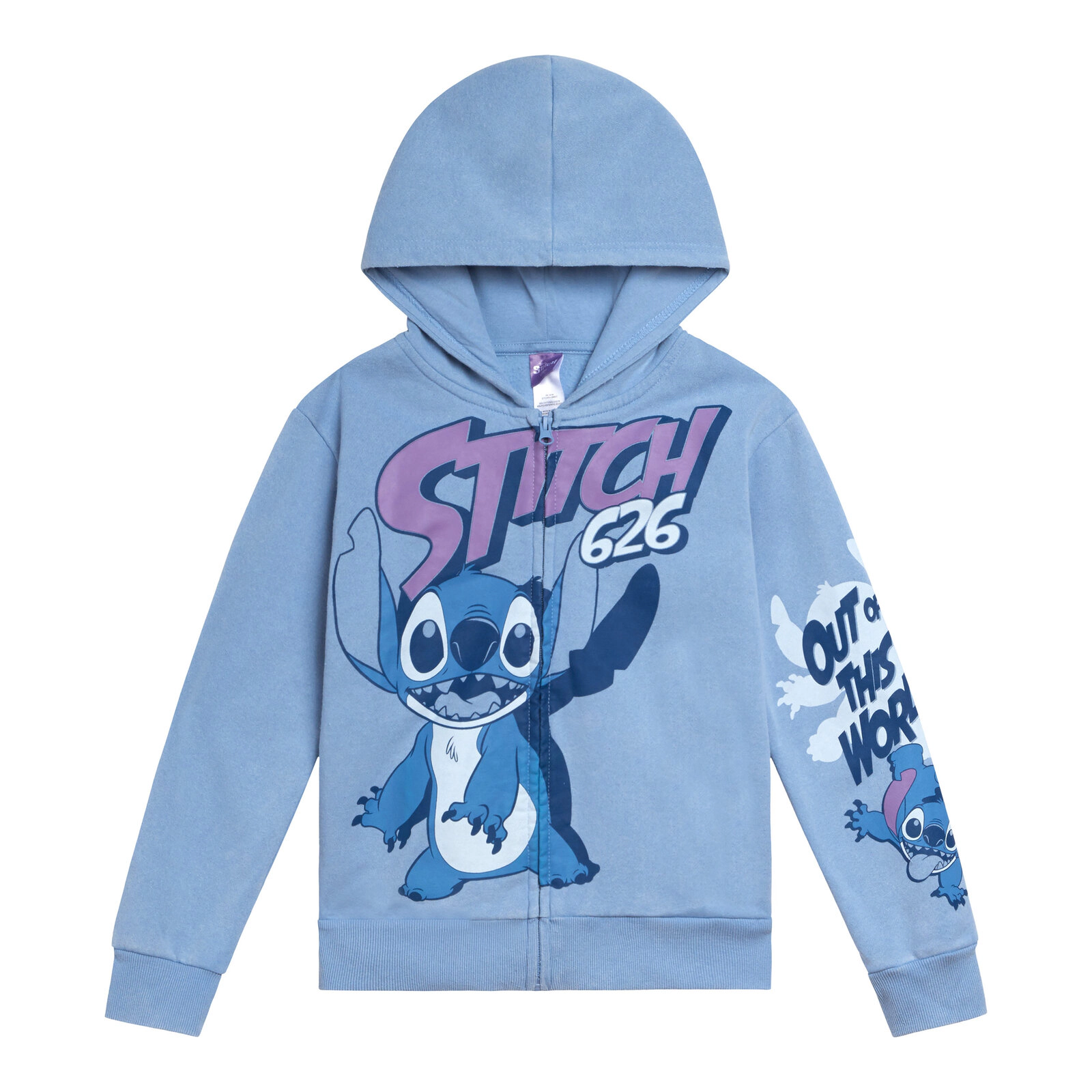 Disney Boys' Fleece Zip-Up Hoodie