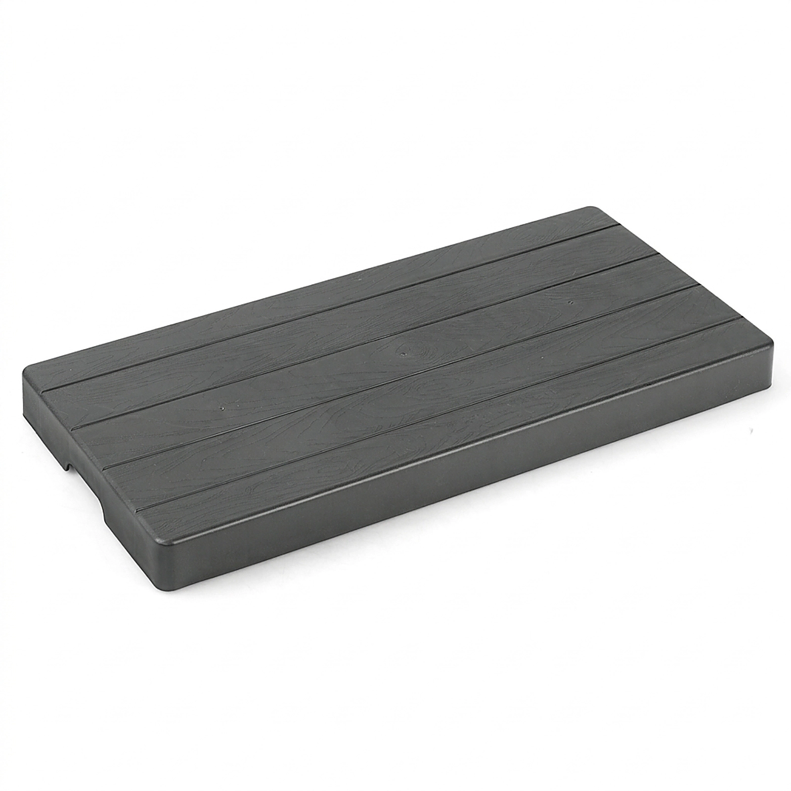 SUGIFT 38-in x 18-in x 3-in 1000-lb Capacity Gray Mini Split Condenser Pad for Ductless Heat Pump HVAC