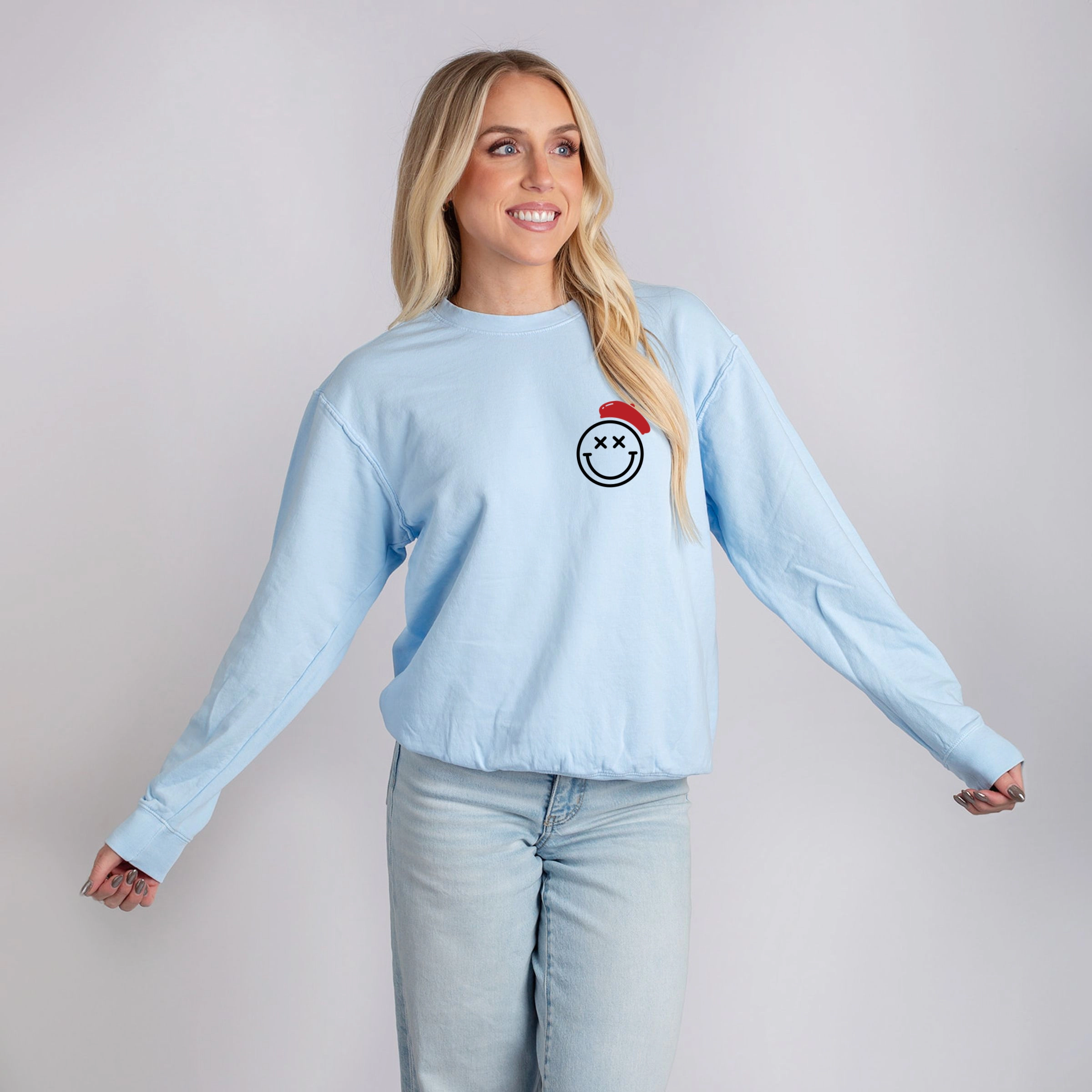 Simply Sage Market - Women's Lightweight Garment Dyed Sweatshirt