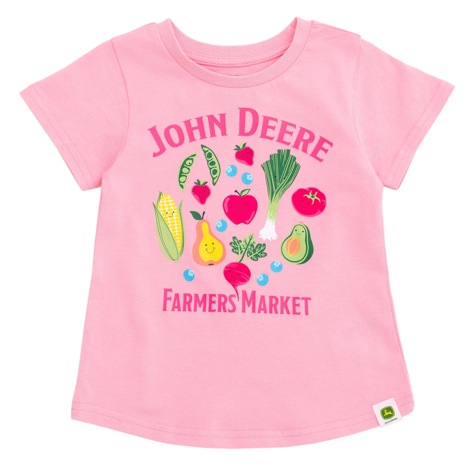 John Deere Girls' 2-Piece T-Shirt and Bottoms Set