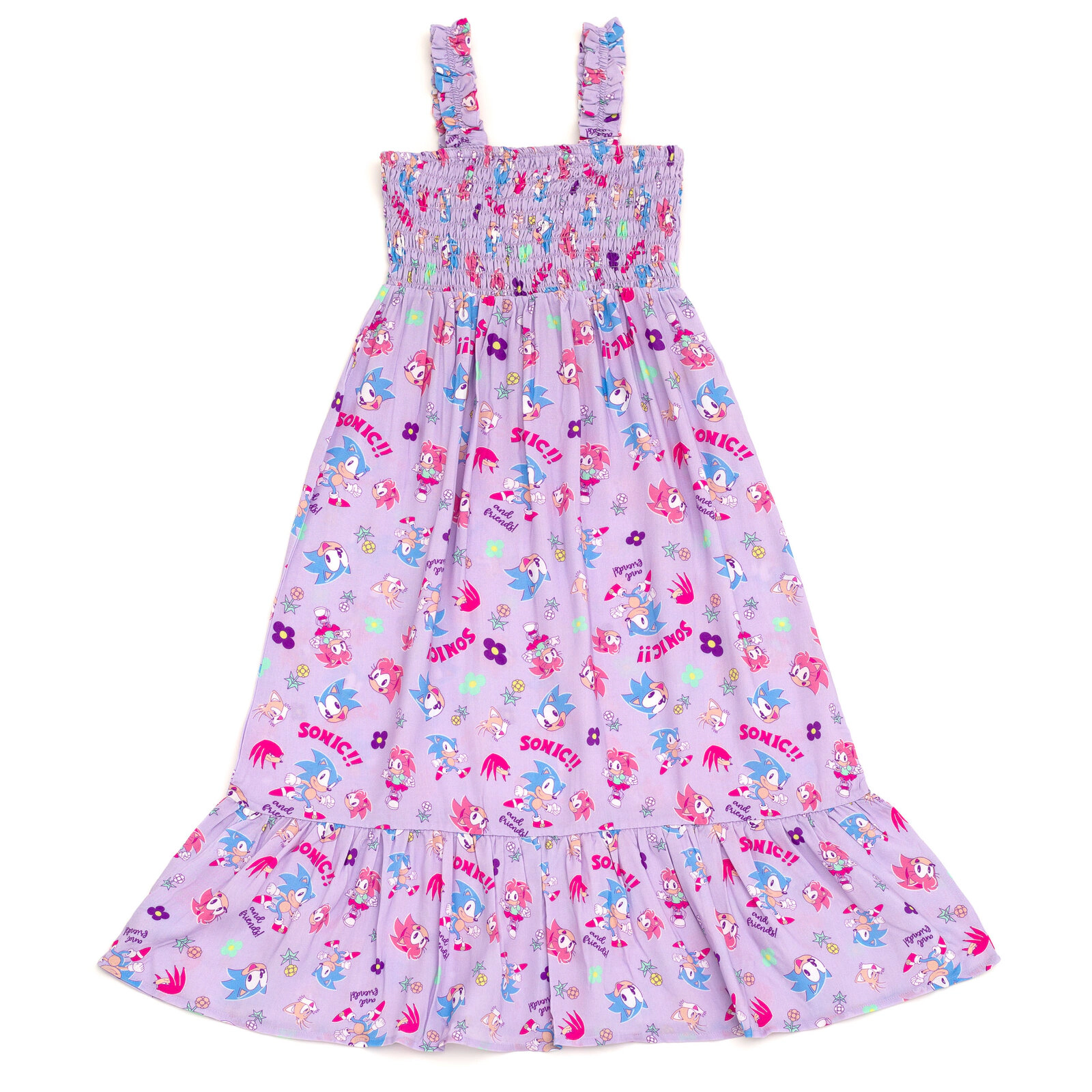 SEGA Sonic the Hedgehog Girls' Sleeveless Dress