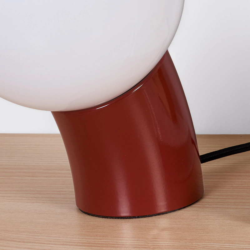 Brightech Vino Glass Globe Desk Lamp