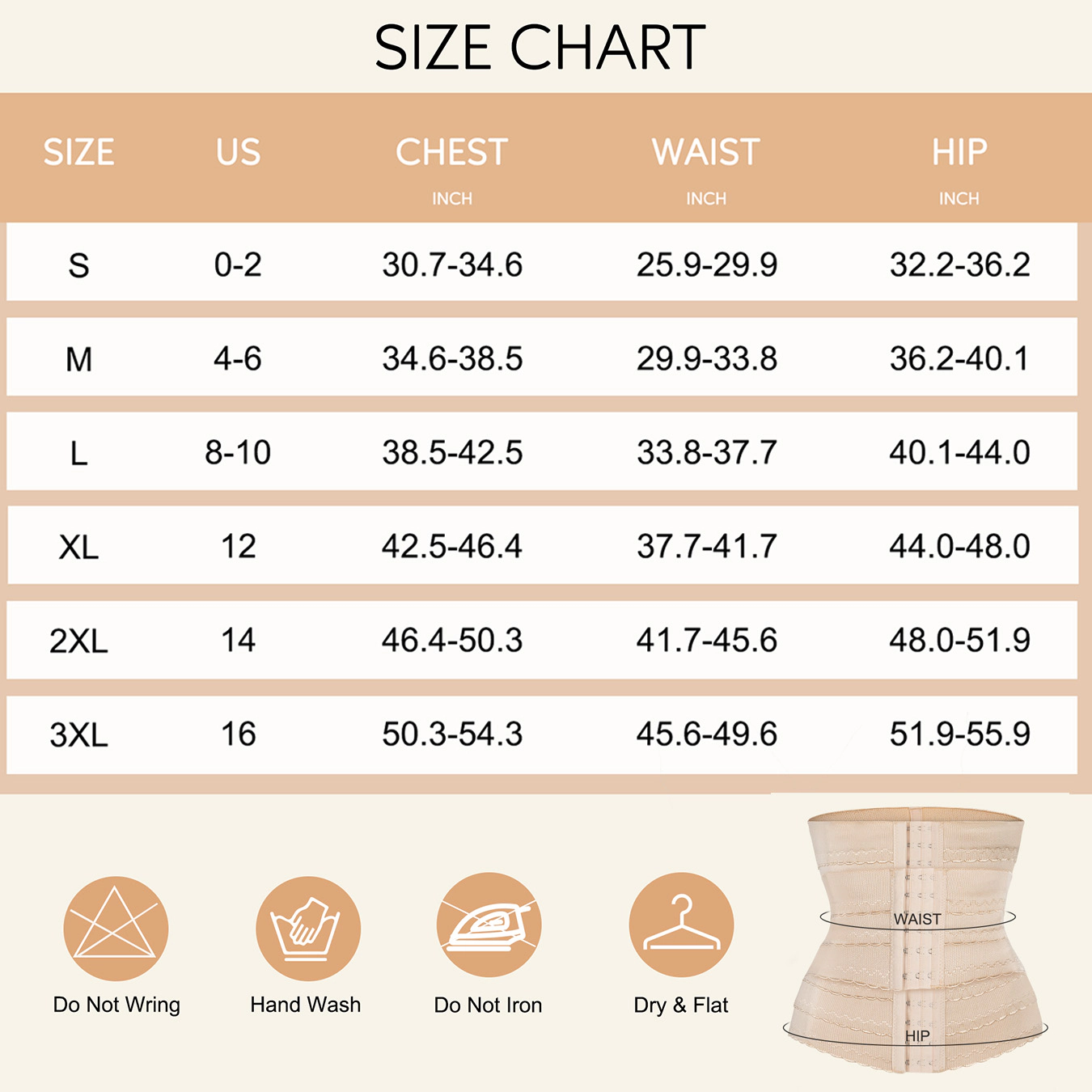 Nebility Womens Waist Trainer Tummy Control Corset Shapewear