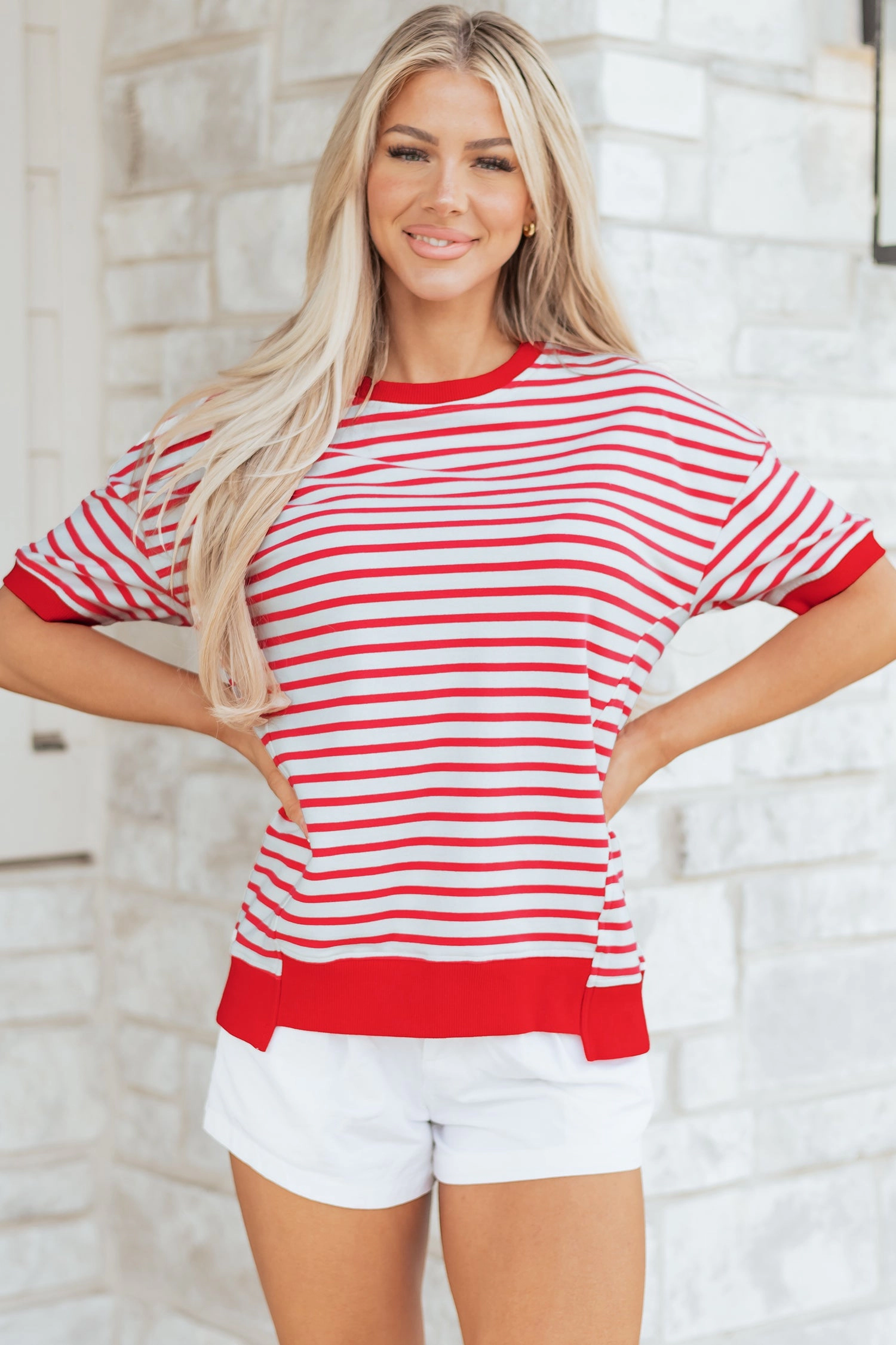 Threaded Pear Women's Emery Half Sleeve T Shirt