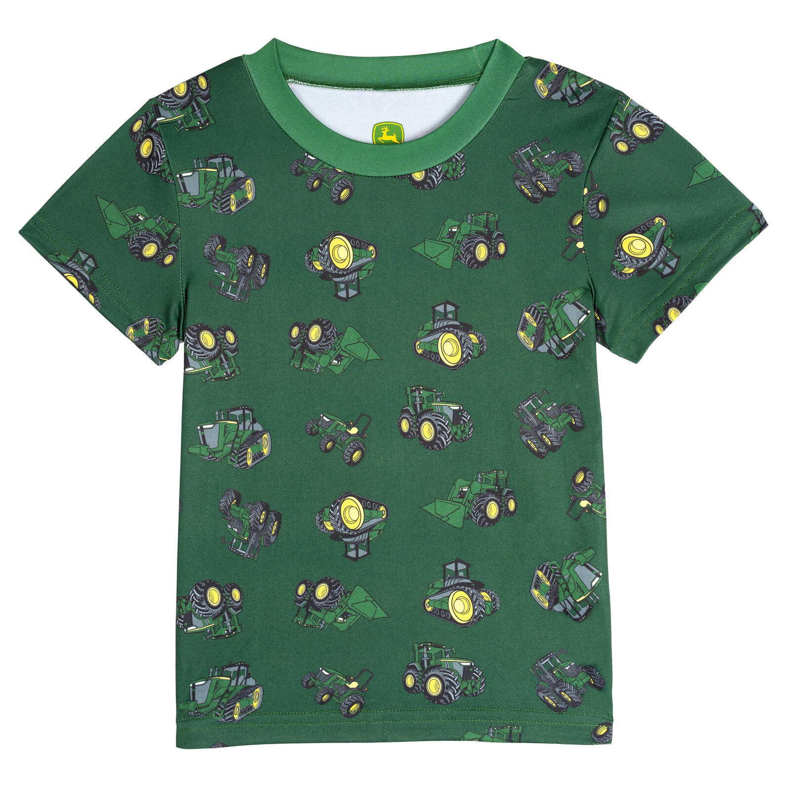 John Deere Boys' 2-Piece Pajama Shirt and Shorts Set