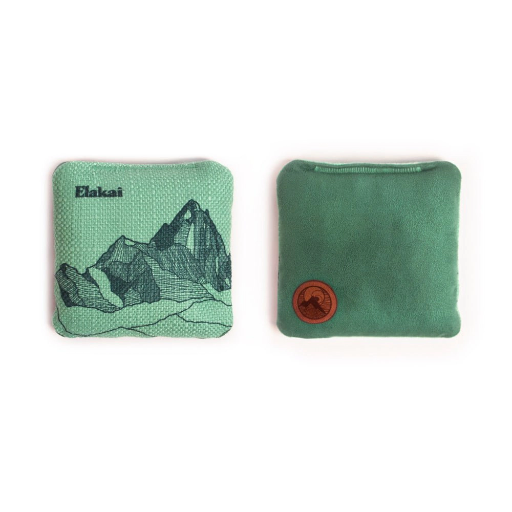 Elakai Travel Mount Durasuede + Turbo Polyglide Pilot Versacraft Cornhole Bags