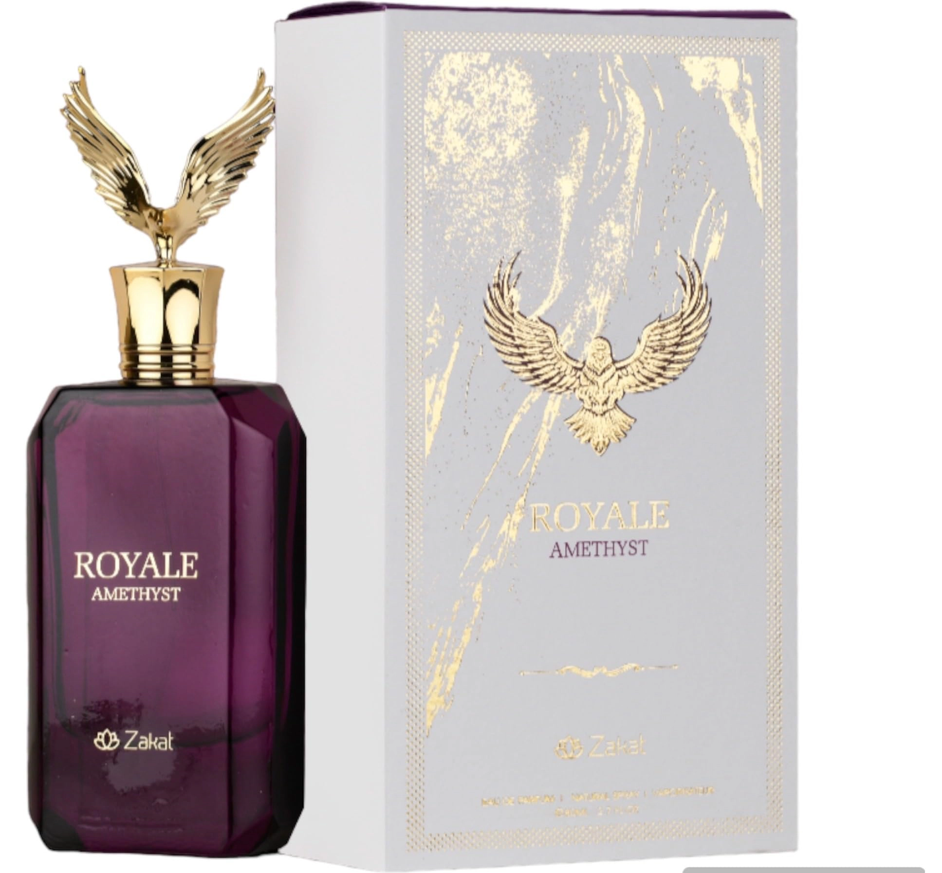 Zakat Royale Amethyst Eau de Parfum Spray - 2.7 Fl Oz (80 ml)