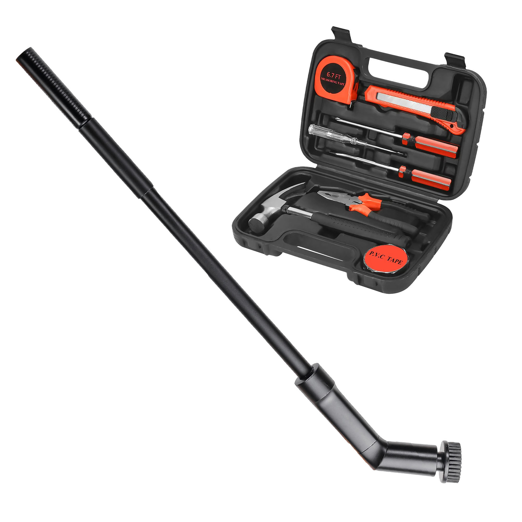 Pursonic Unisex Rechargeable Electric Scrubber & Household Tool Kit Cleaning Bundle