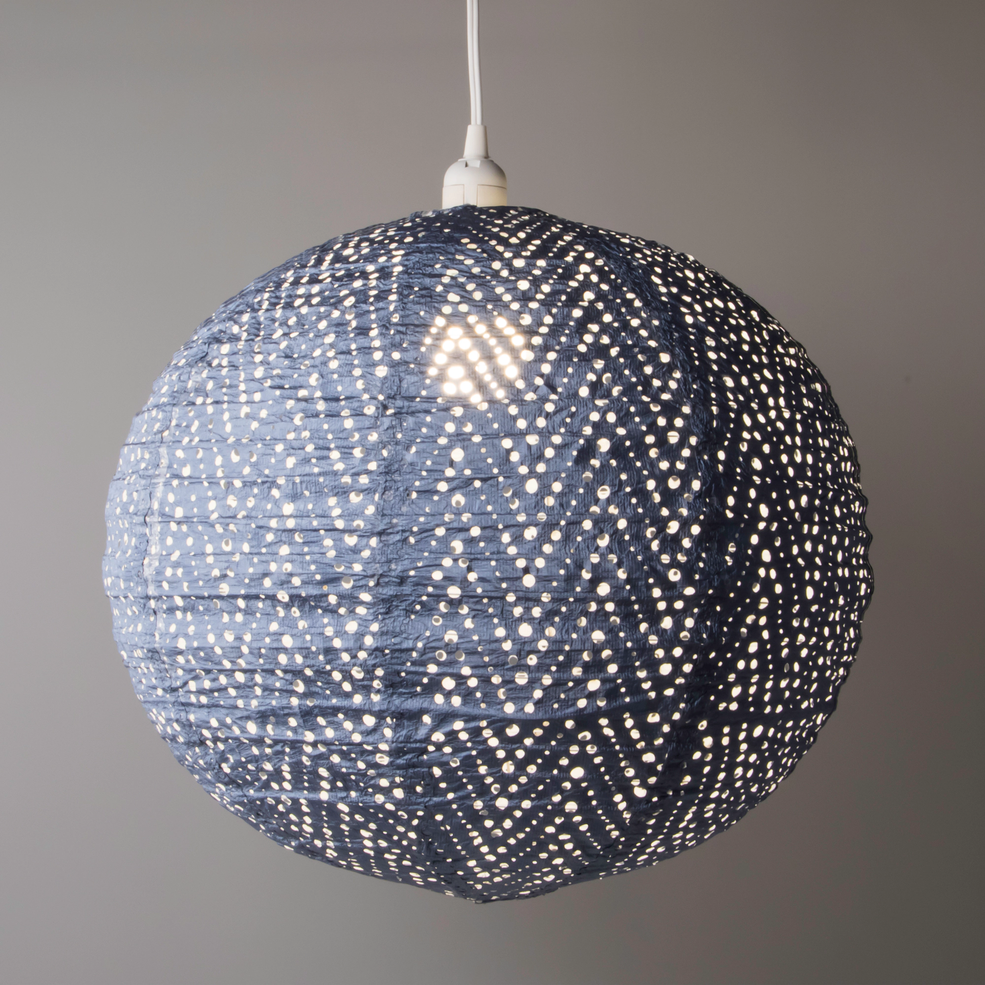Allsop Home & Garden Soji Stella Nova Chevron 18 Indoor Outdoor Pendant Lamp 120V