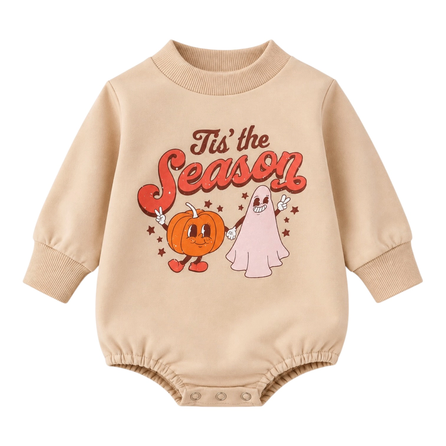 Laurenza's Baby Boys Girls Tis the Season Fall Themed Long-Sleeve Bodysuit