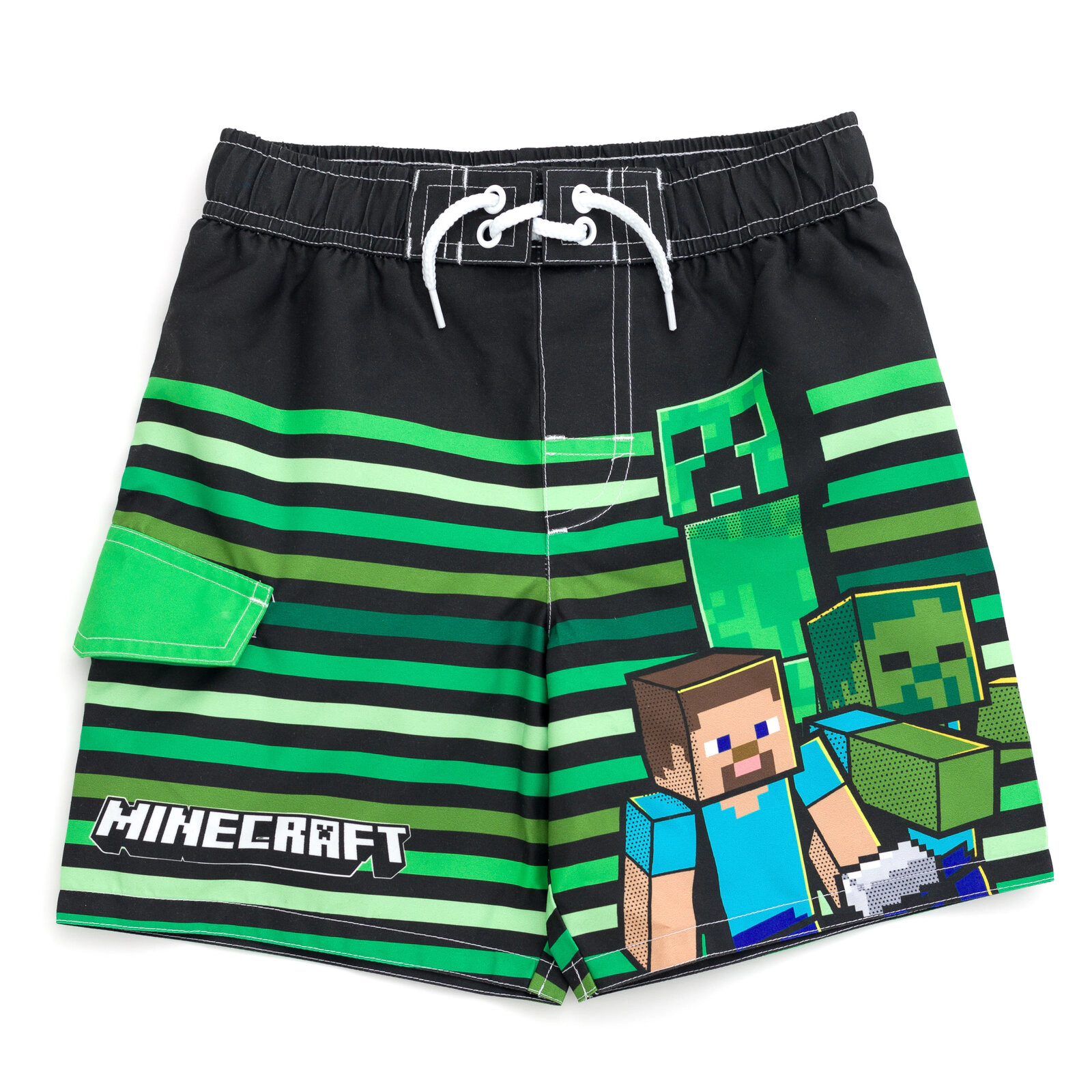 Minecraft Boys' Swimwear Swim Trunks