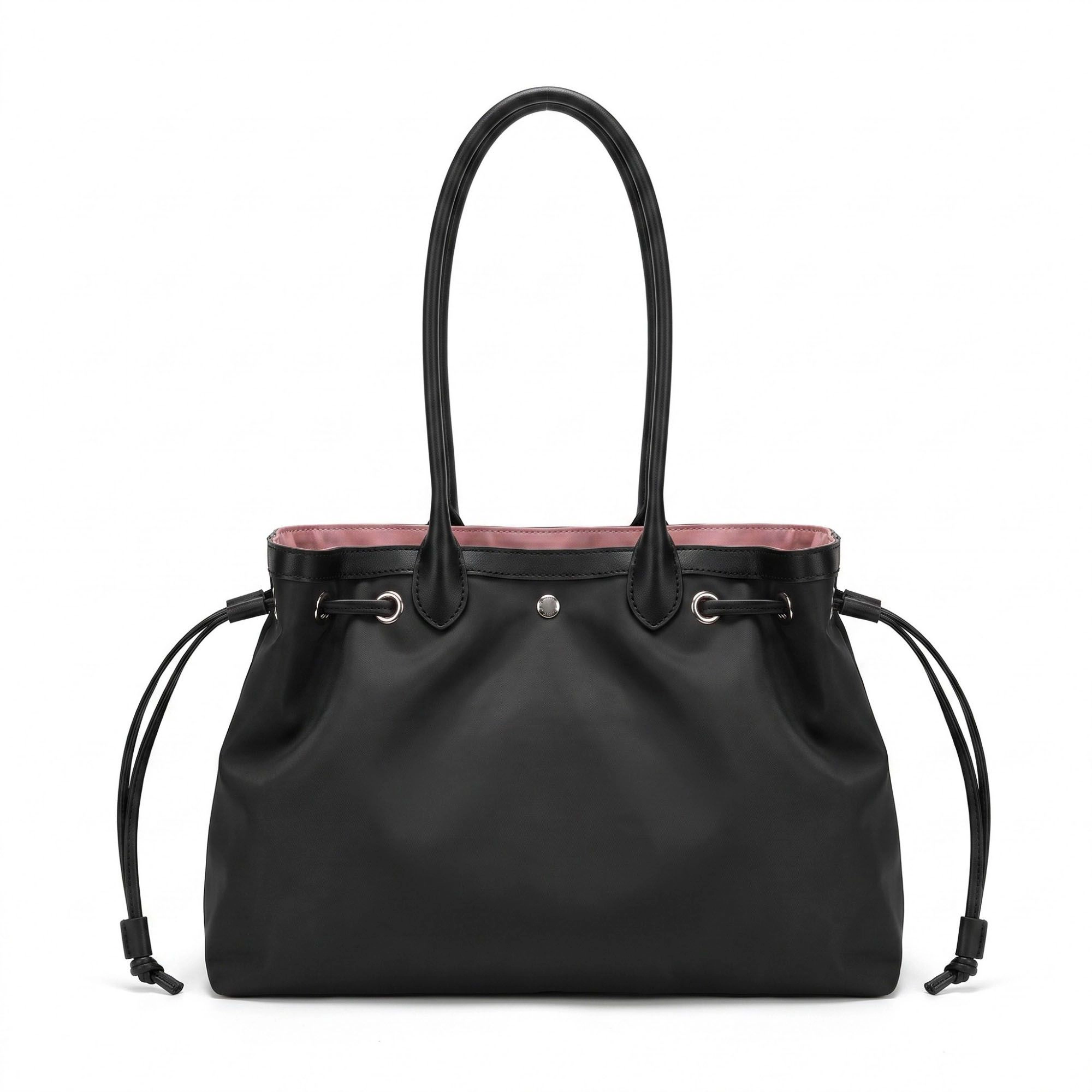 Alilang Women's Large Drawstring Tote Bag with Double Shoulder Handles
