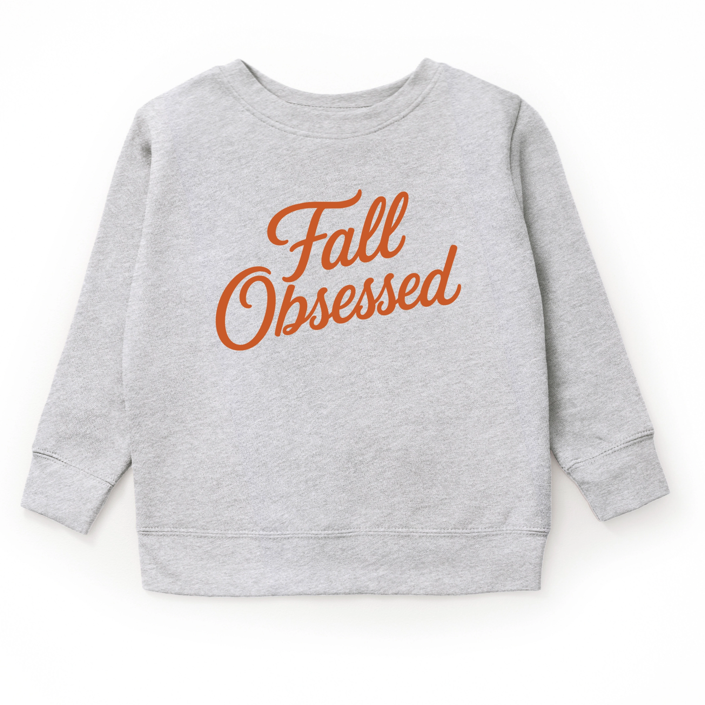 The Juniper Shop - Youth Graphic Sweatshirt Fall Obsessed Cursive