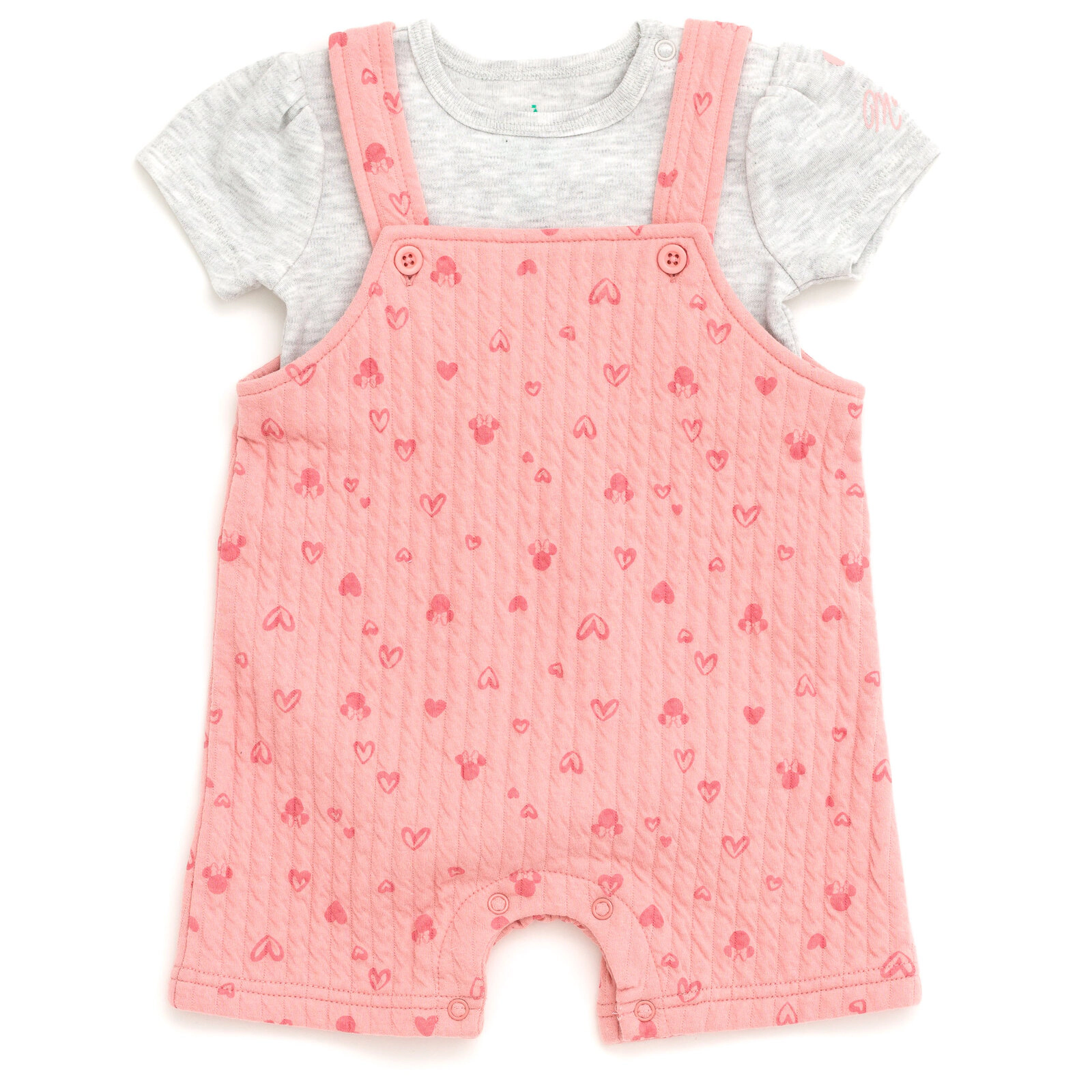 Disney Baby 2-Piece Bodysuit and Shortall Set