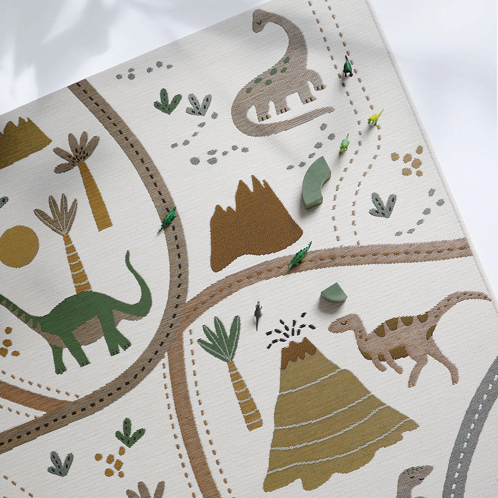 Nattiot Indoor & Outdoor Kid'S Play Mat - Little Jurassic