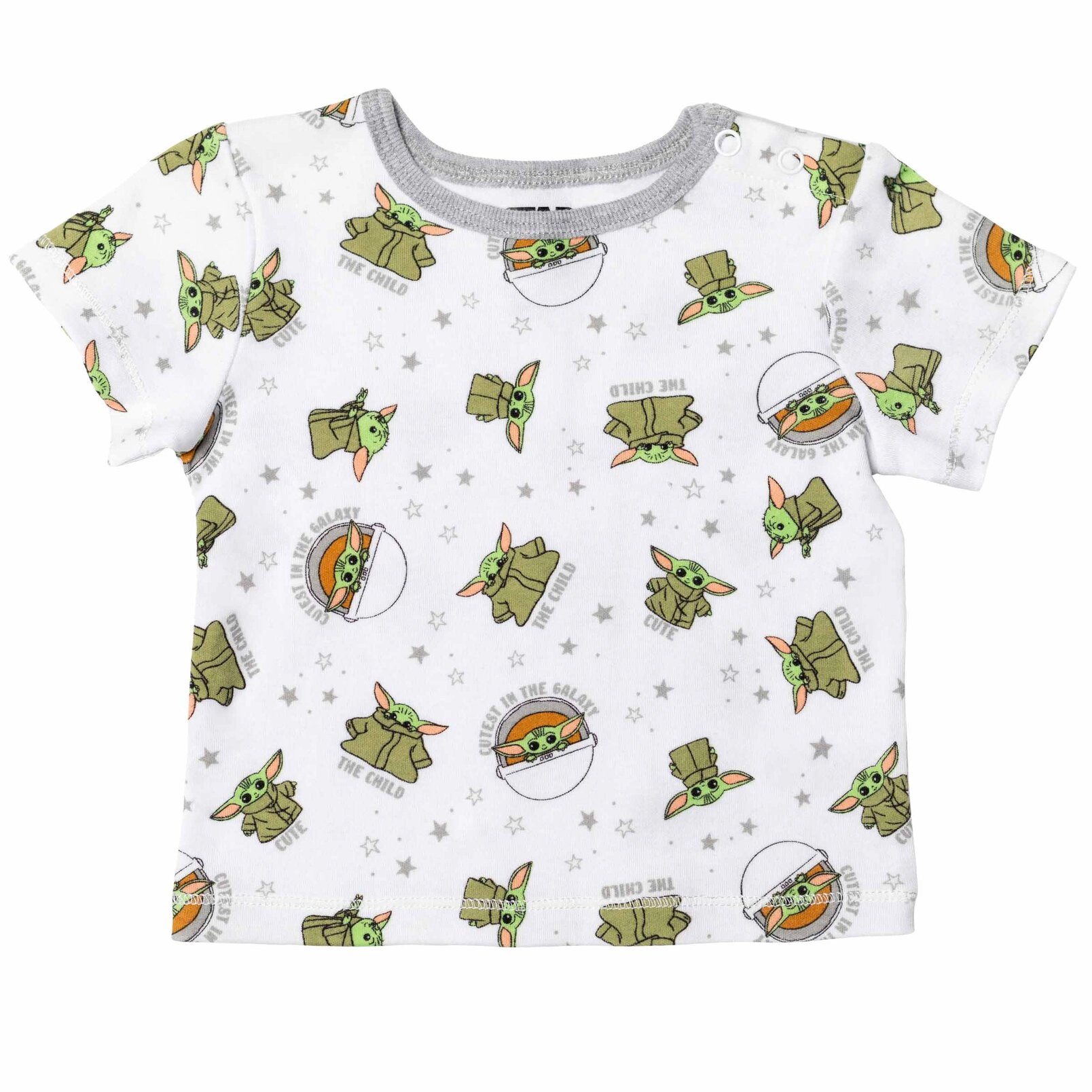 Star Wars Baby Boys' Shortall T-Shirt and Bucket Hat Set