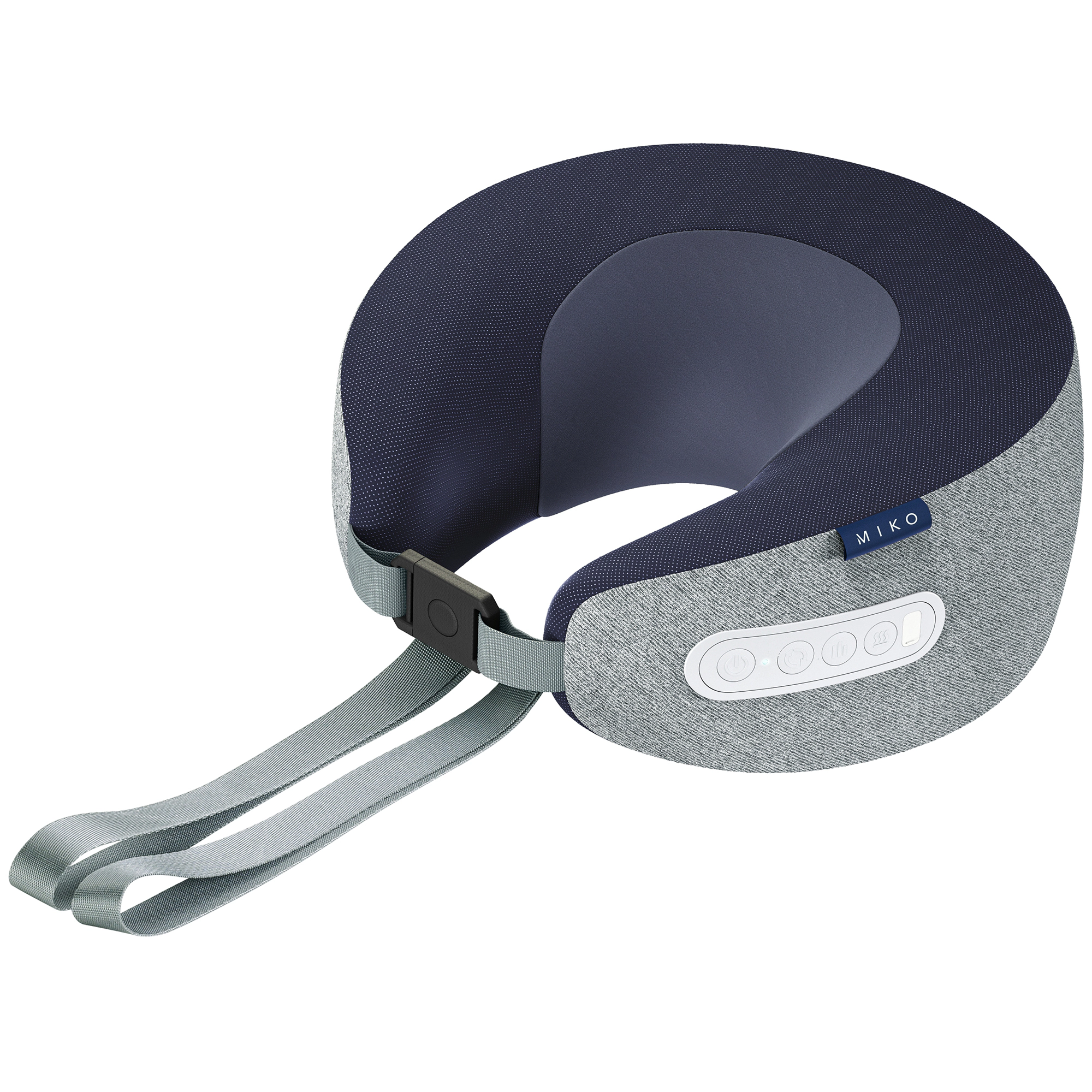 Miko Snug Neck Massage Pillow with Memory Foam & Heat