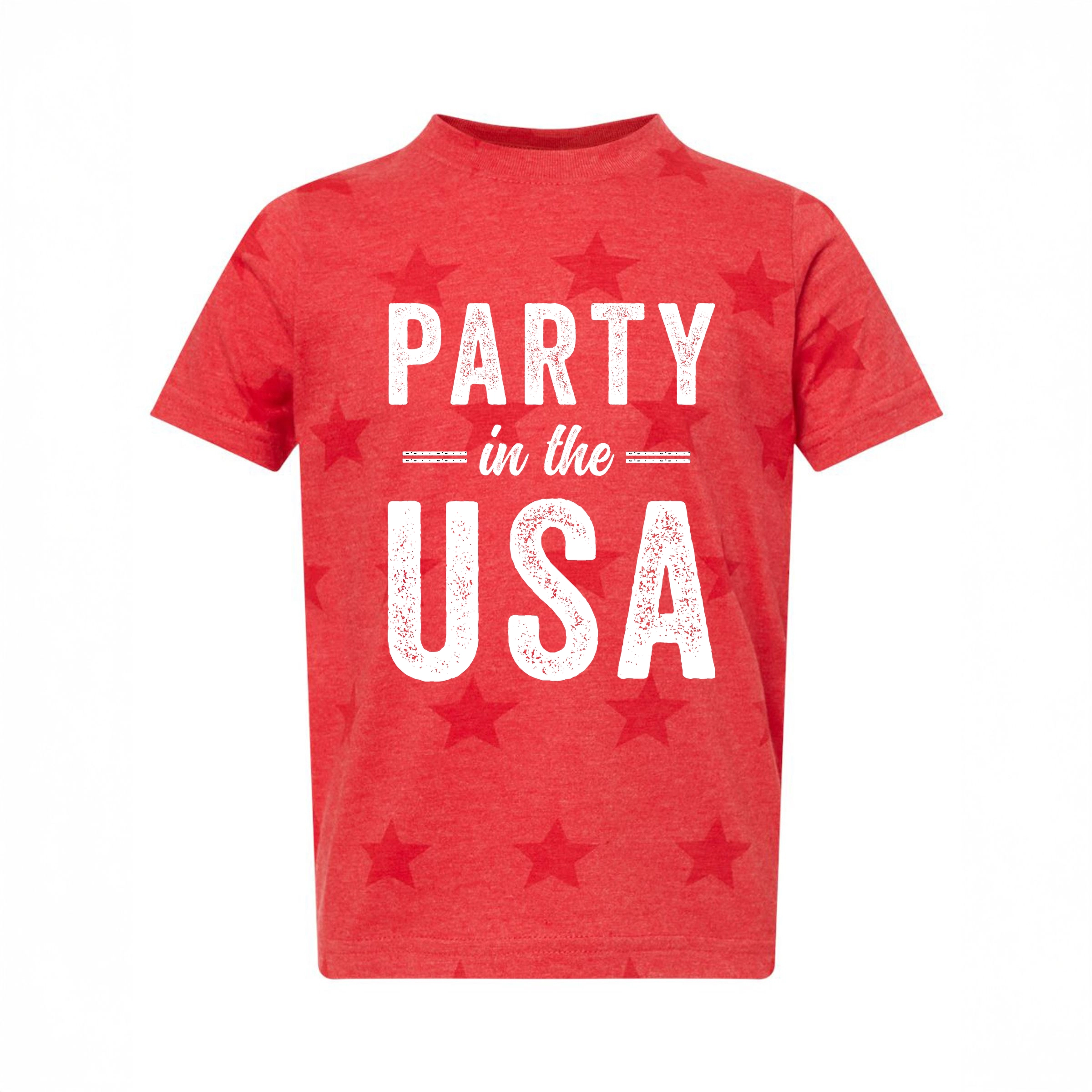 the Juniper Shop - Party USA Toddler Short Sleeve Star Tee