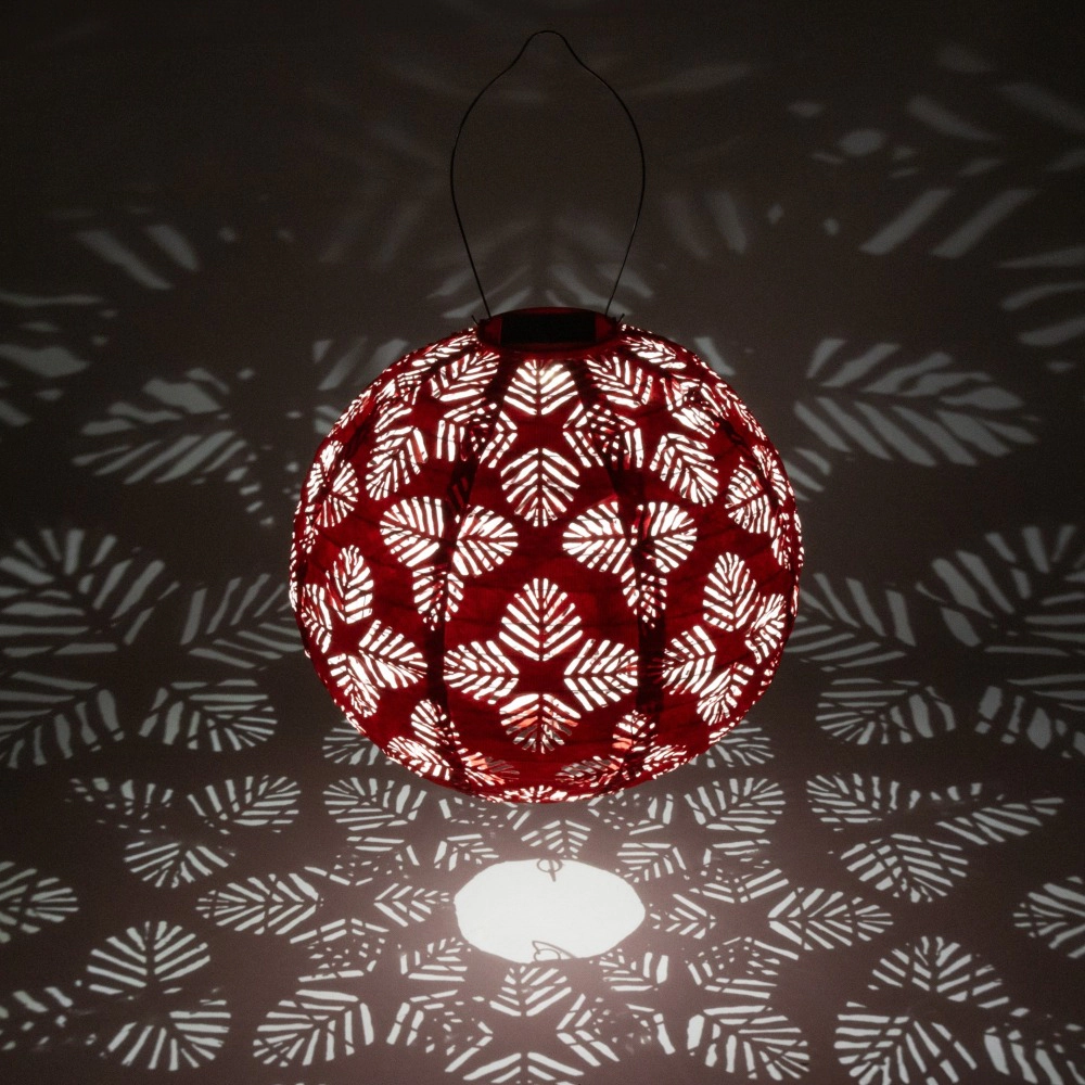 Allsop Home & Garden Soji Stella Brights Geo Palm 12 Solar Lantern