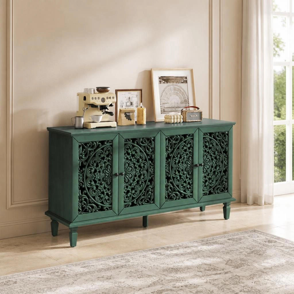 GOODSILO Spacious Enclosed Home Storage Cabinet