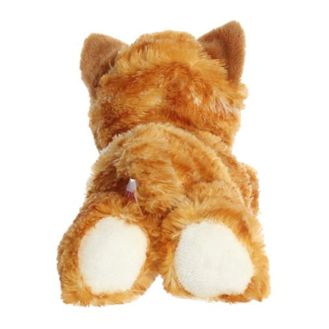 Aurora Mini Flopsie Molly Ginger Tabby Cat 8-Inch Stuffed Animal Plush