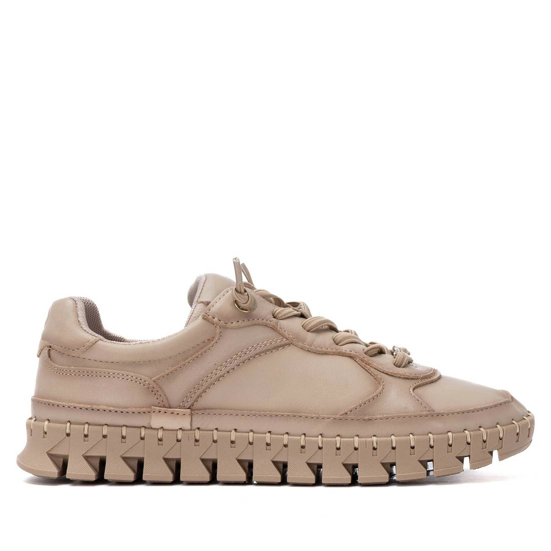 Women's Leather Lace-Up Sneakers Carmela Collection By XTI