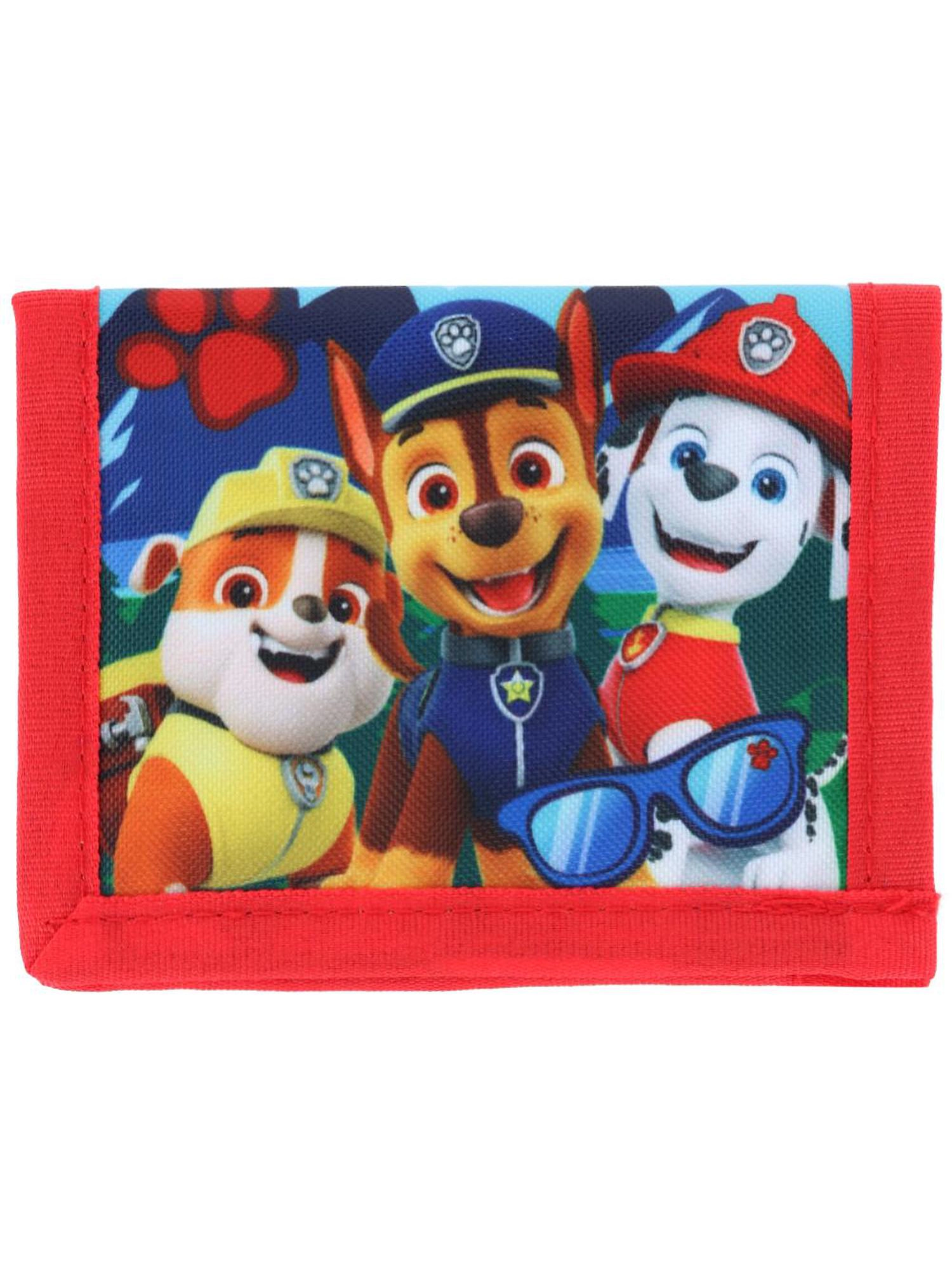 CTM Kid's Paw Patrol Bifold Wallet with Hook and Loop Closure