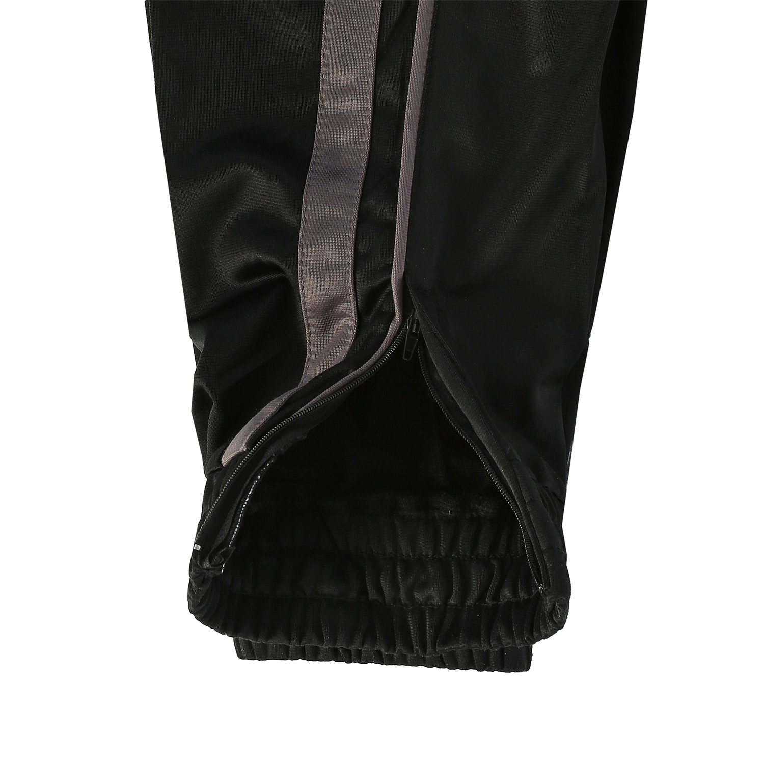 Gioberti Men's Athletic Track Pants With Ribbed Zipper Cuffs