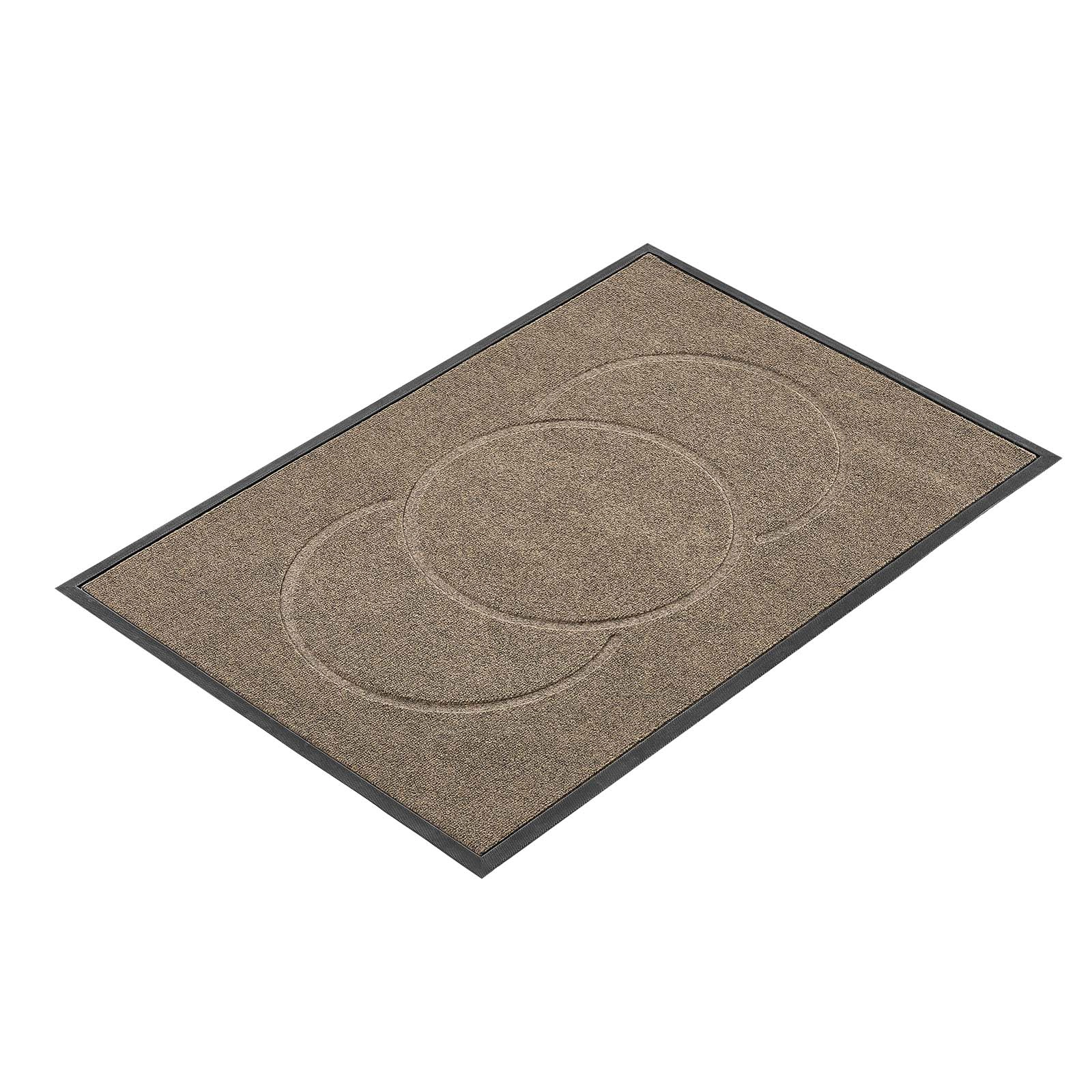 HONGGE Front Door Mat Commercial Floor Mat for Indoor and Outdoor Modern Stylish Carpet with TPE Backing Heavy Duty