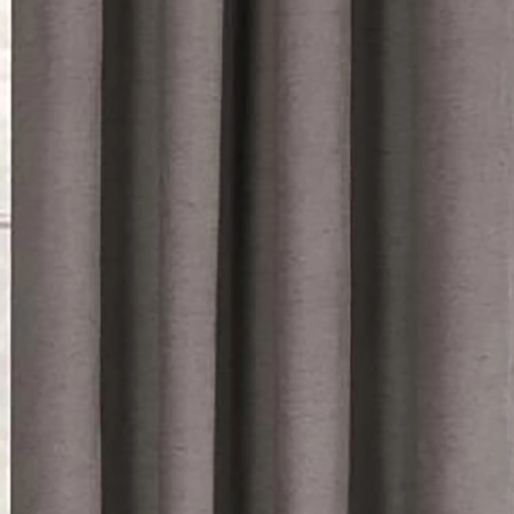Thermalogic Ventura Triple Pass Foamback Blackout Top Panel With 8 Metal Grommets - 104x95", Dark Grey